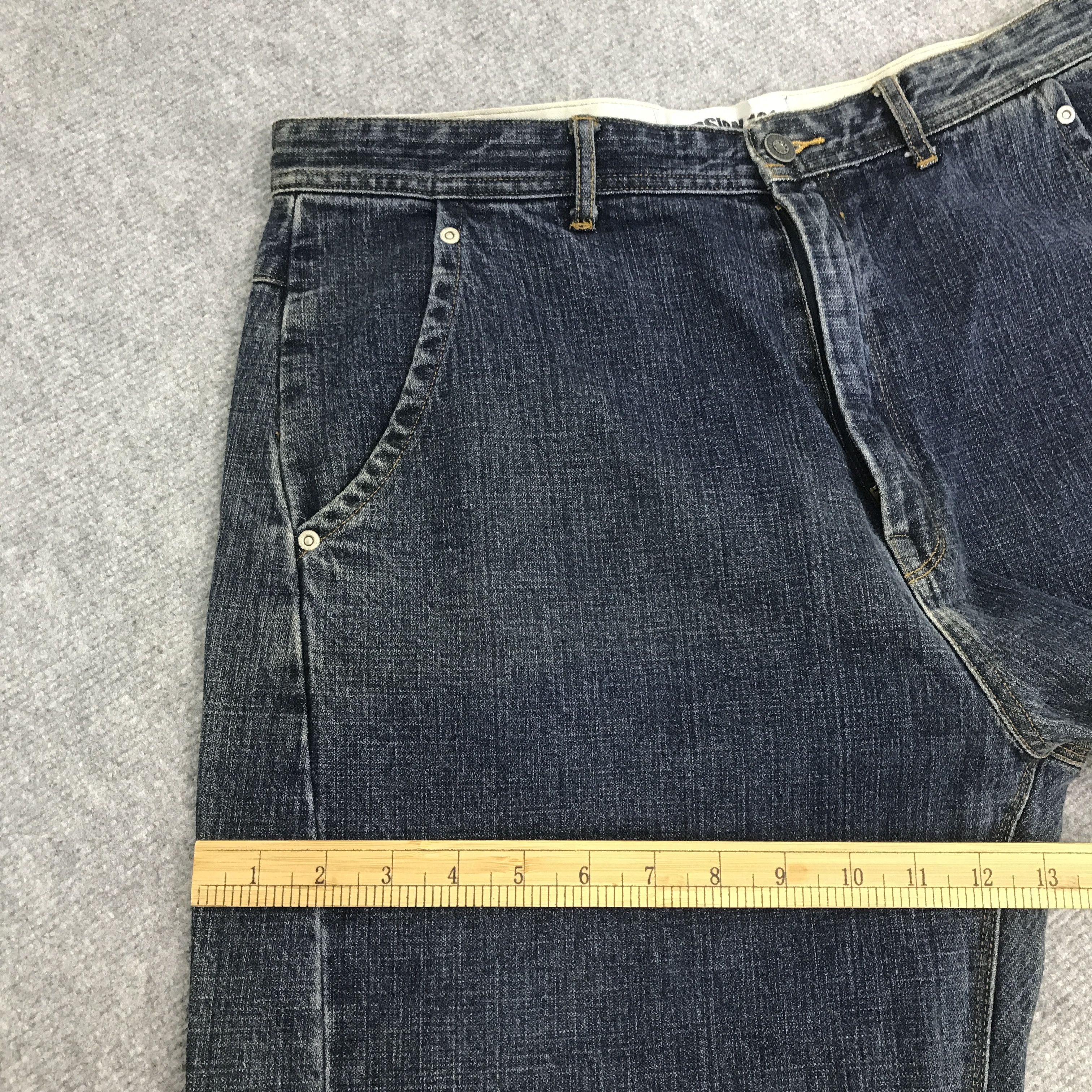 Japanese Brand Rare Baggy denim version 101 brand denim pants Size US 33 - 9 Thumbnail