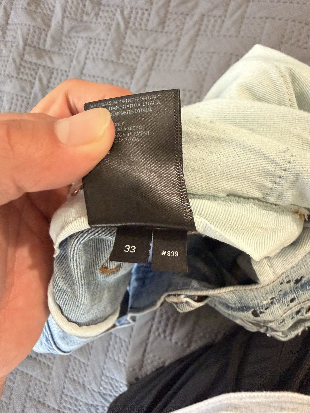 Amiri Amiri Jeans Size US 33 - 6 Thumbnail