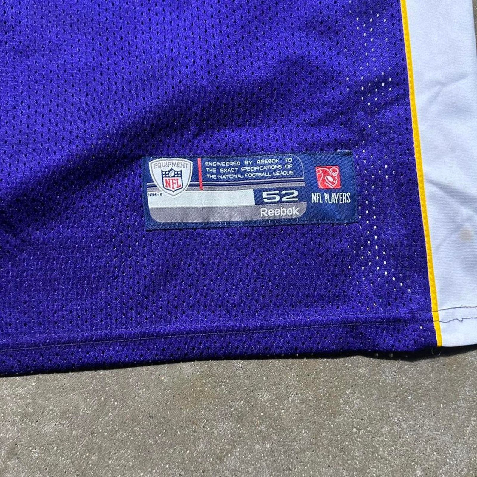 Reebok Reebok Minnesota Vikings NFL Jersey Football Chris Cook Size US XL / EU 56 / 4 - 4 Thumbnail