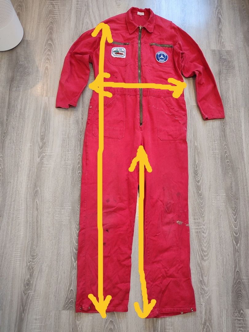 Mercedes-Benz Mercedes Benz SAR Vintage Racing Suit size 54 Size US 38 / EU 54 - 2 Thumbnail