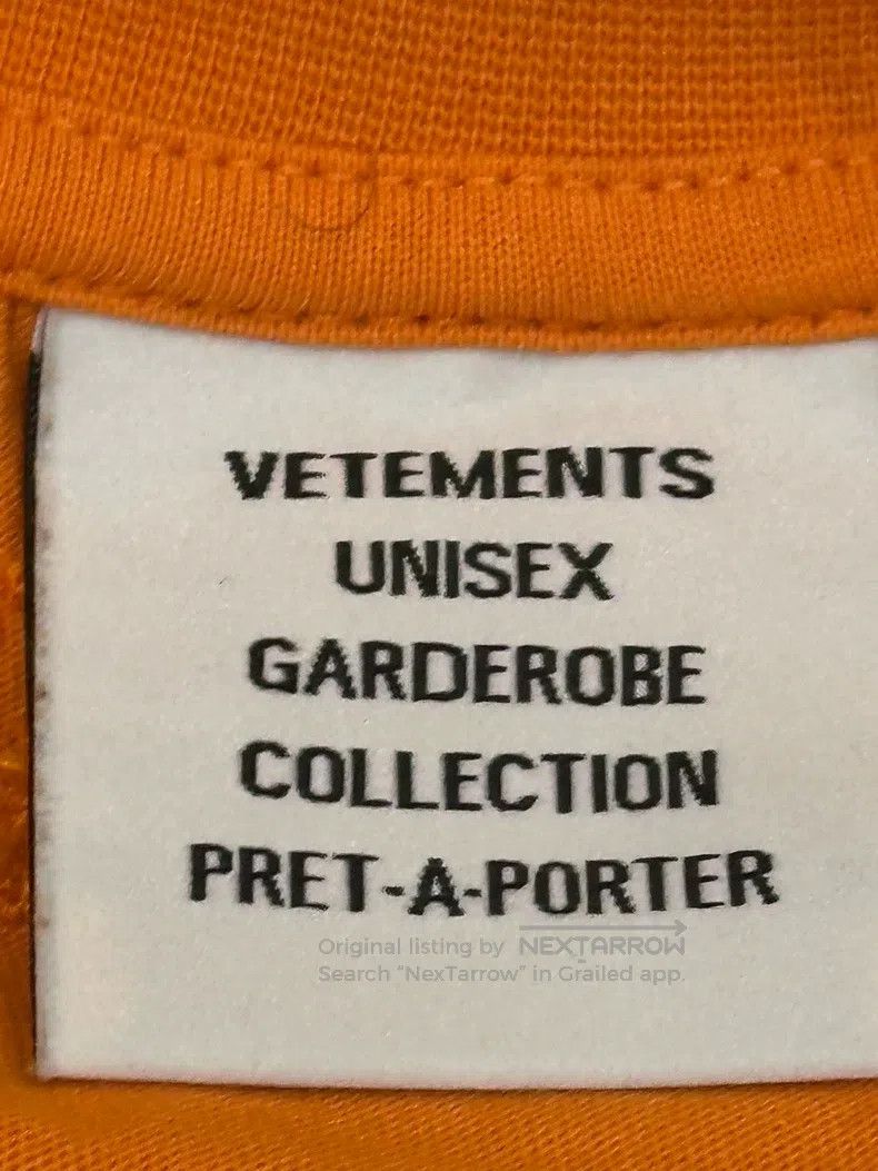 Vetements Vetements Racing T-Shirt Short Sleeve Size US M / EU 48-50 / 2 - 2 Thumbnail