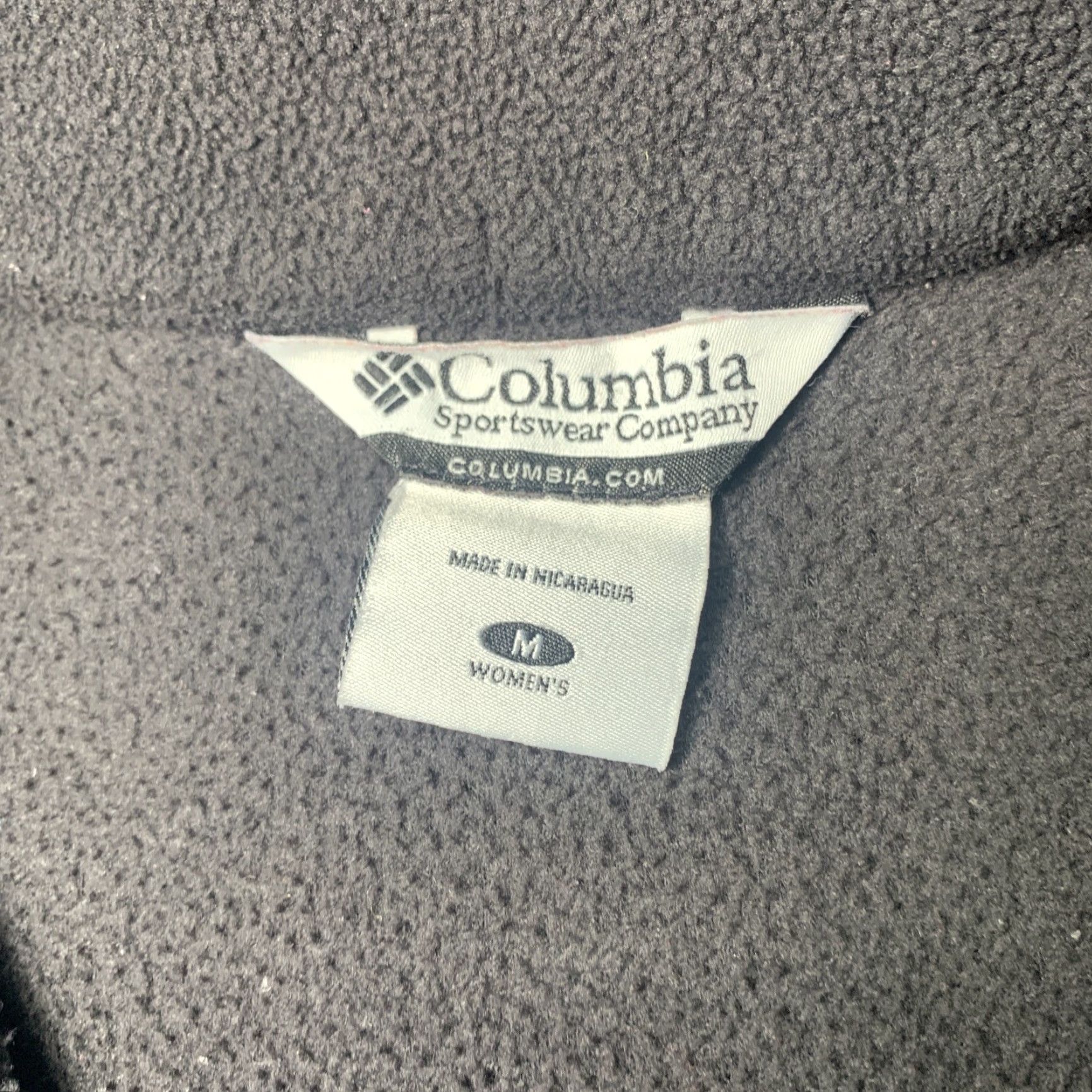 Vintage Columbia Zip Up Fleece Jacket Long Sleeve Black Women's Size Medium Size M / US 6-8 / IT 42-44 - 7 Thumbnail