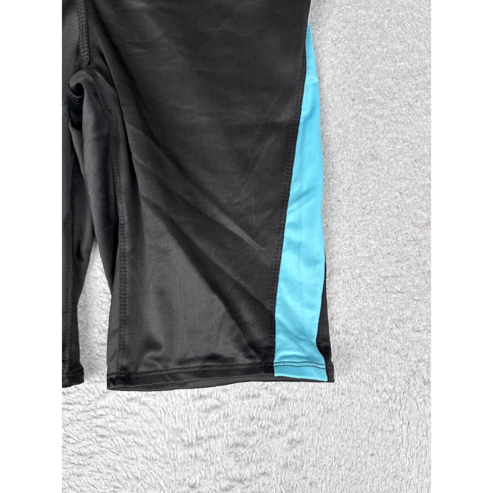Vintage Kanu Surf Jammers Shorts Mens 34 Black Blue UPF 50+ Swim Jammer Swimwear NEW Size US 34 / EU 50 - 2 Thumbnail
