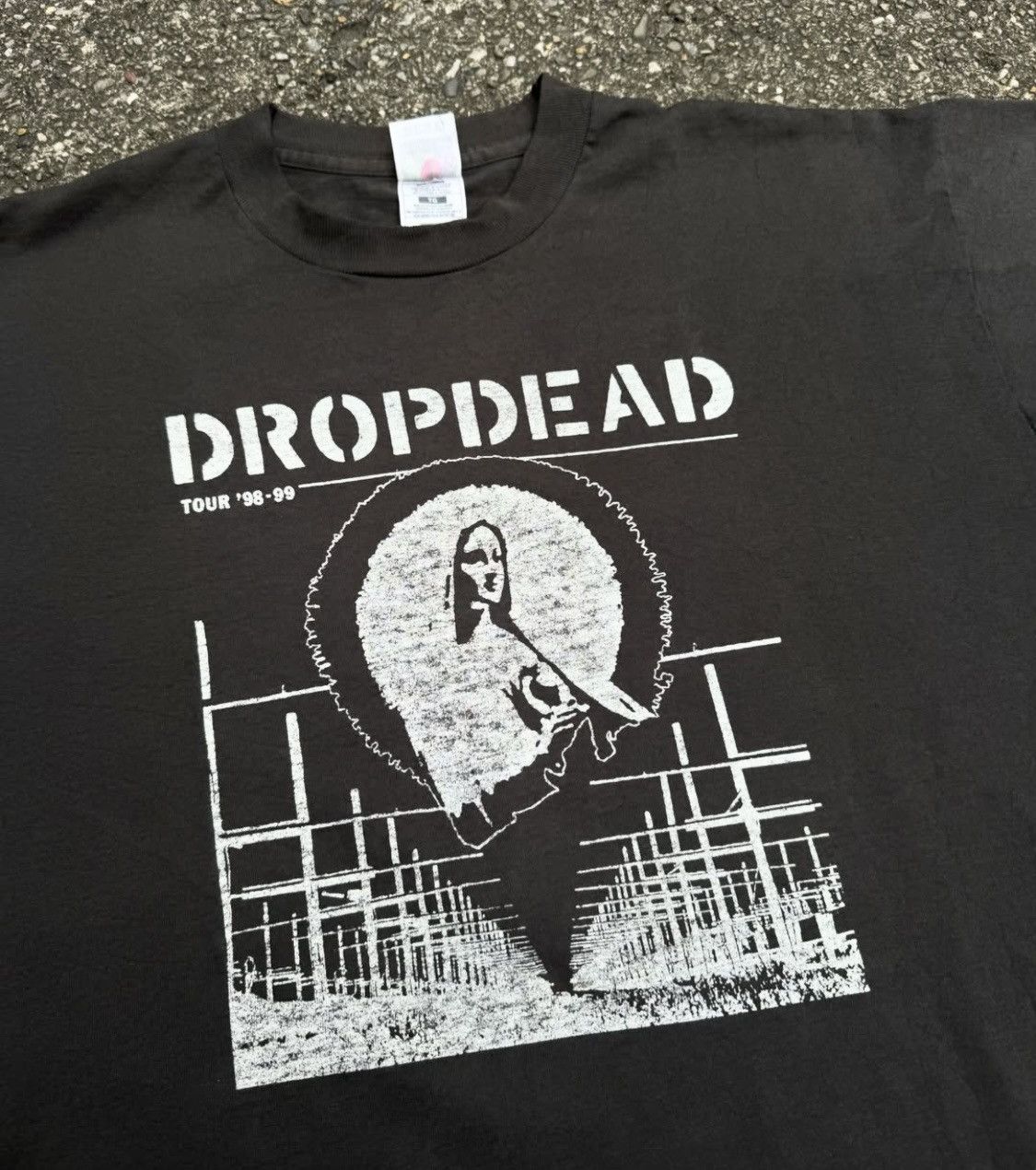 Band Tees Vintage Dropdead tour 98-99 shirt Size US XL / EU 56 / 4 - 2 Thumbnail