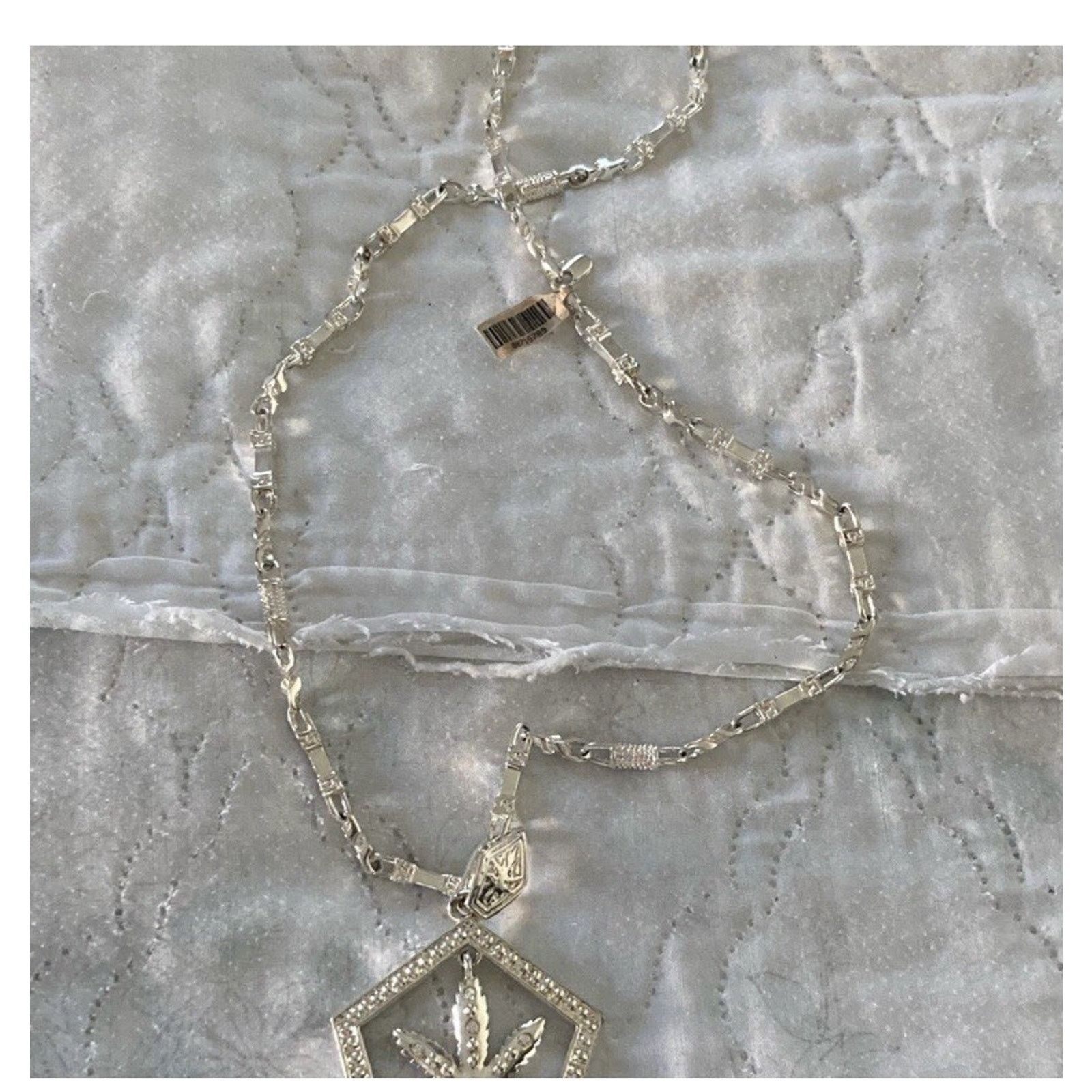 50 Cent Custom 2000s Hip Hop 'Bling' Jewelry Set - 50 Cent Look Size ONE SIZE - 10 Thumbnail