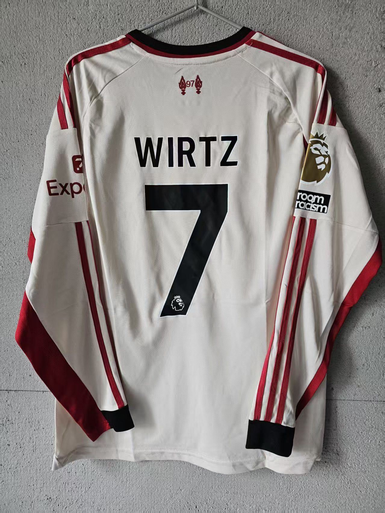 Other 7 Florian Wirtz Jersey 2025 26 Liverpool Longsleeve Size US XL / EU 56 / 4 - 1 Thumbnail