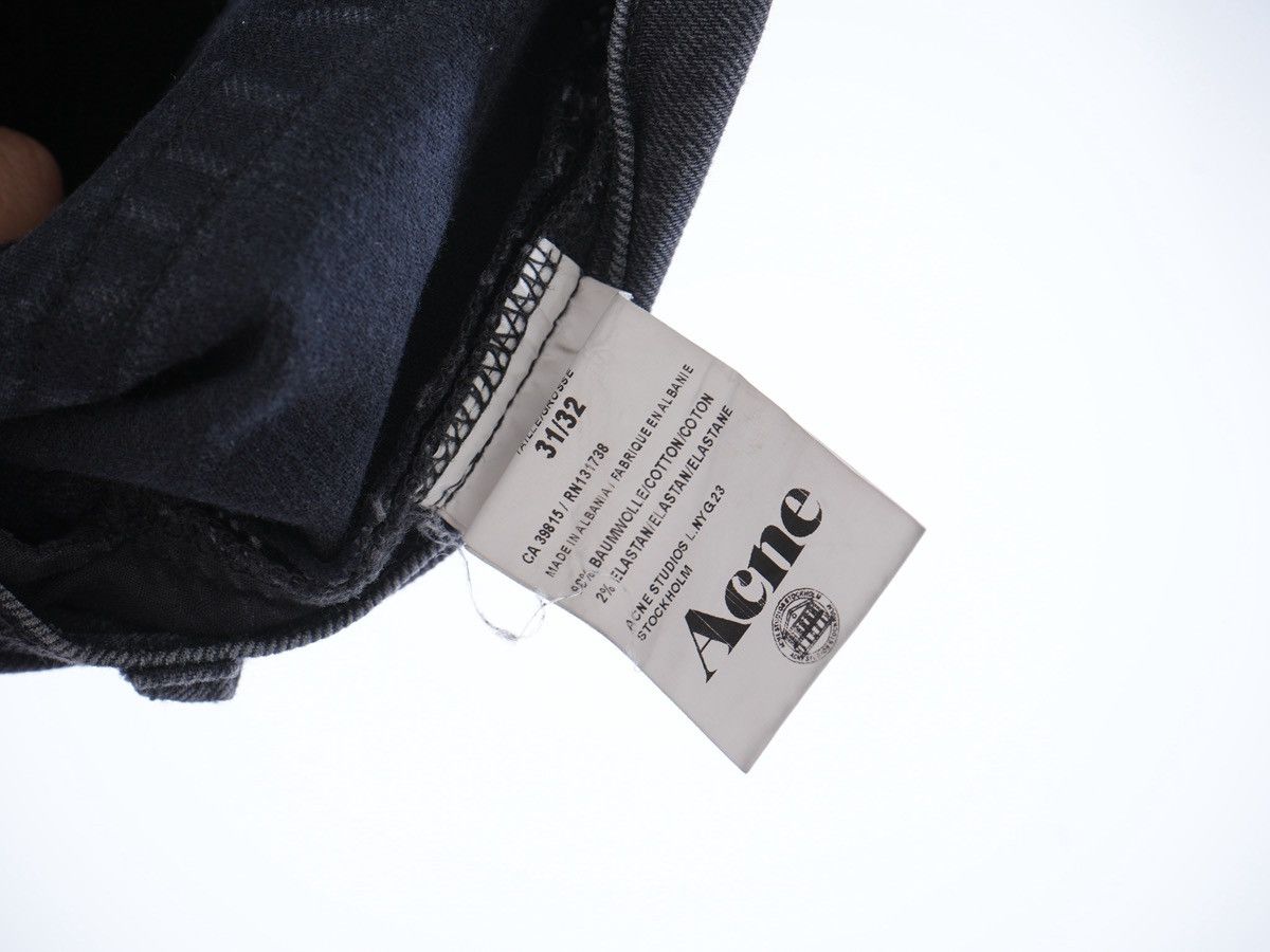 Acne Studios Acne Studios Roc Cash Faded Black Jeans sz31 Size US 31 - 6 Thumbnail