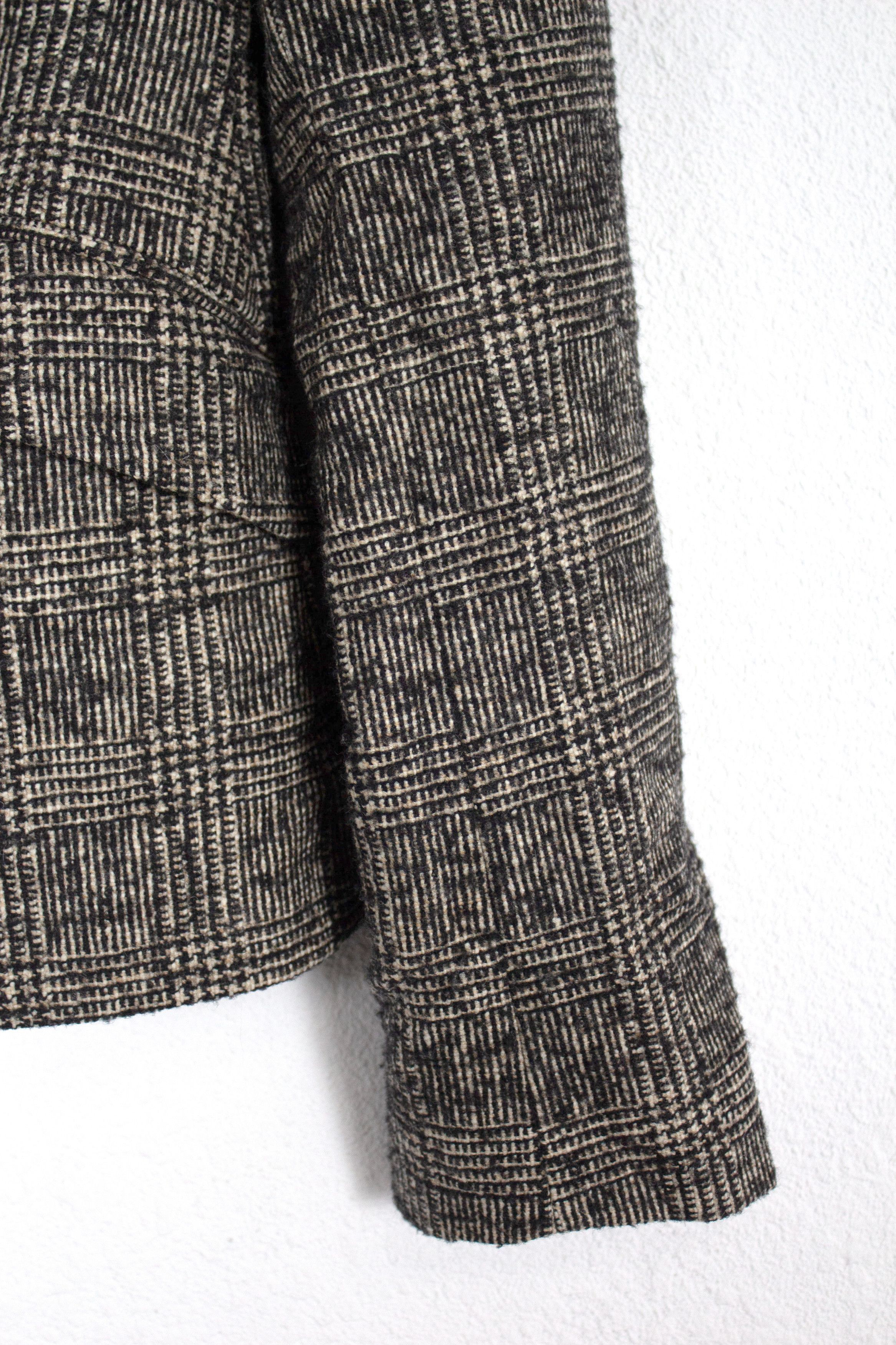 Tagliatore Womens Tagliatore Plaid Wool Blazer Jacket 44 NZ Size M / US 6-8 / IT 42-44 - 3 Thumbnail