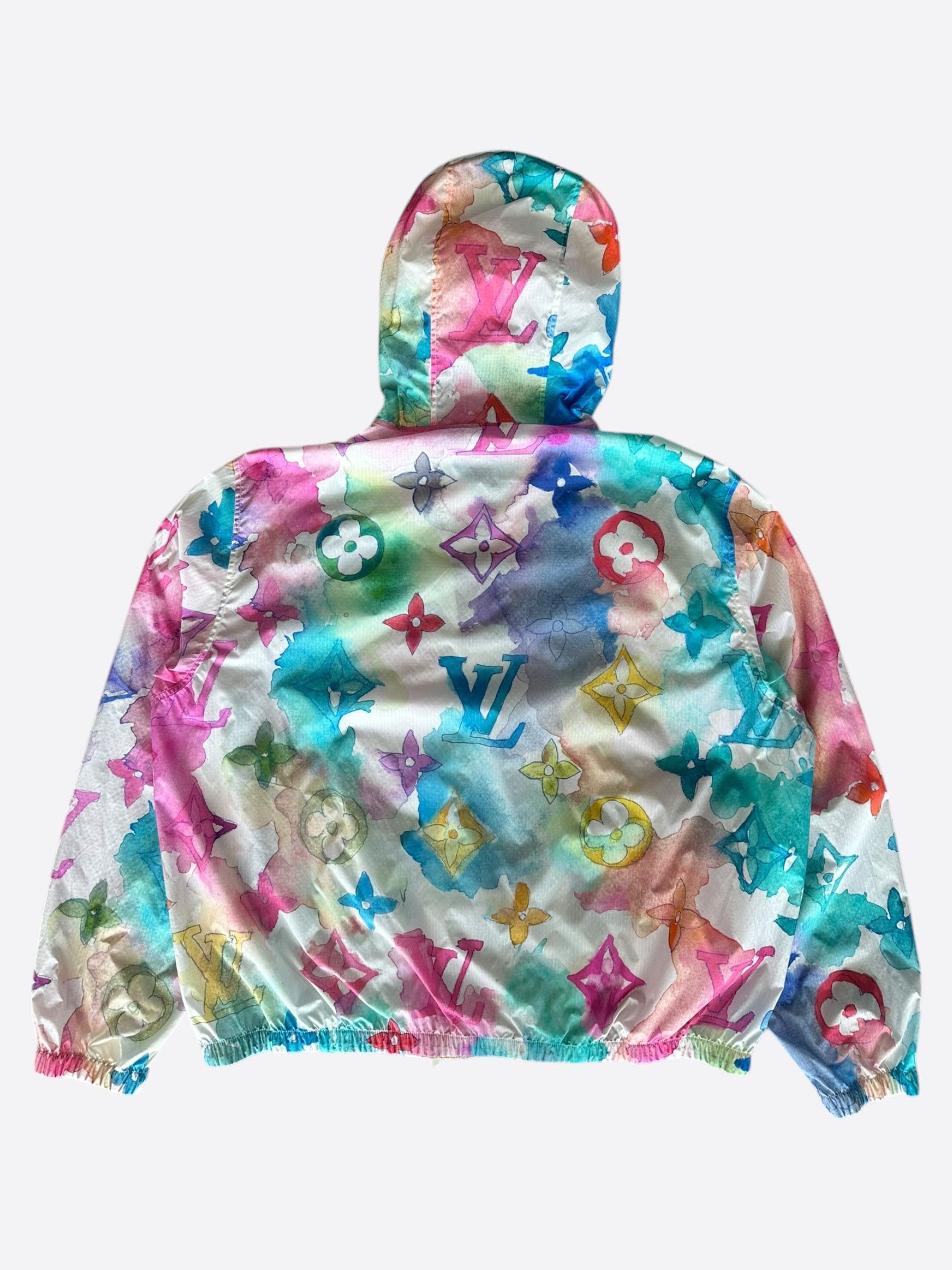 Louis Vuitton Louis Vuitton Multicolor Watercolor Monogram Windbreaker Size US XL / EU 56 / 4 - 2 Thumbnail