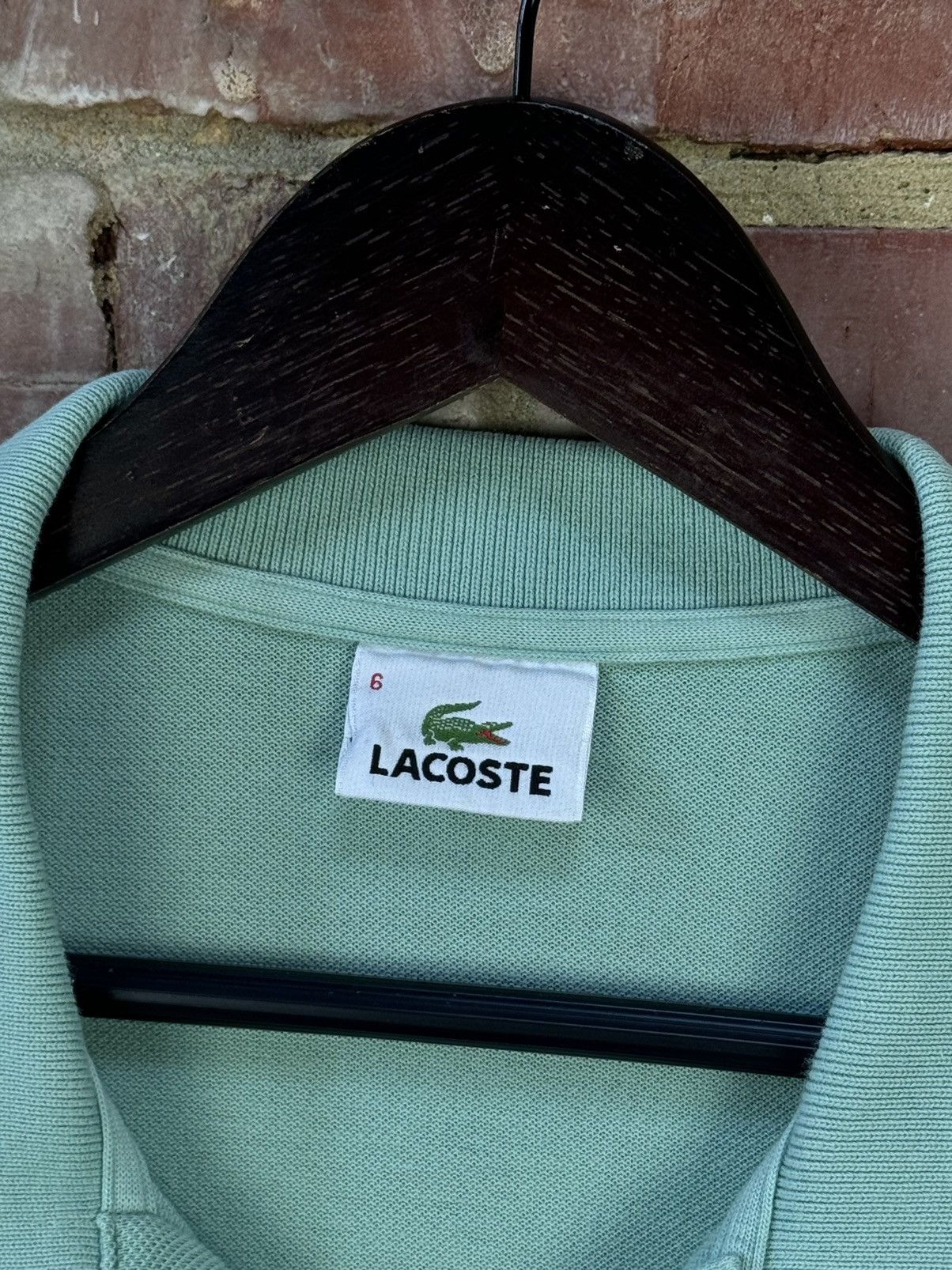 Lacoste LACOSTE Mint Color Short Sleeve Polo Shirt Size US XL / EU 56 / 4 - 9 Thumbnail