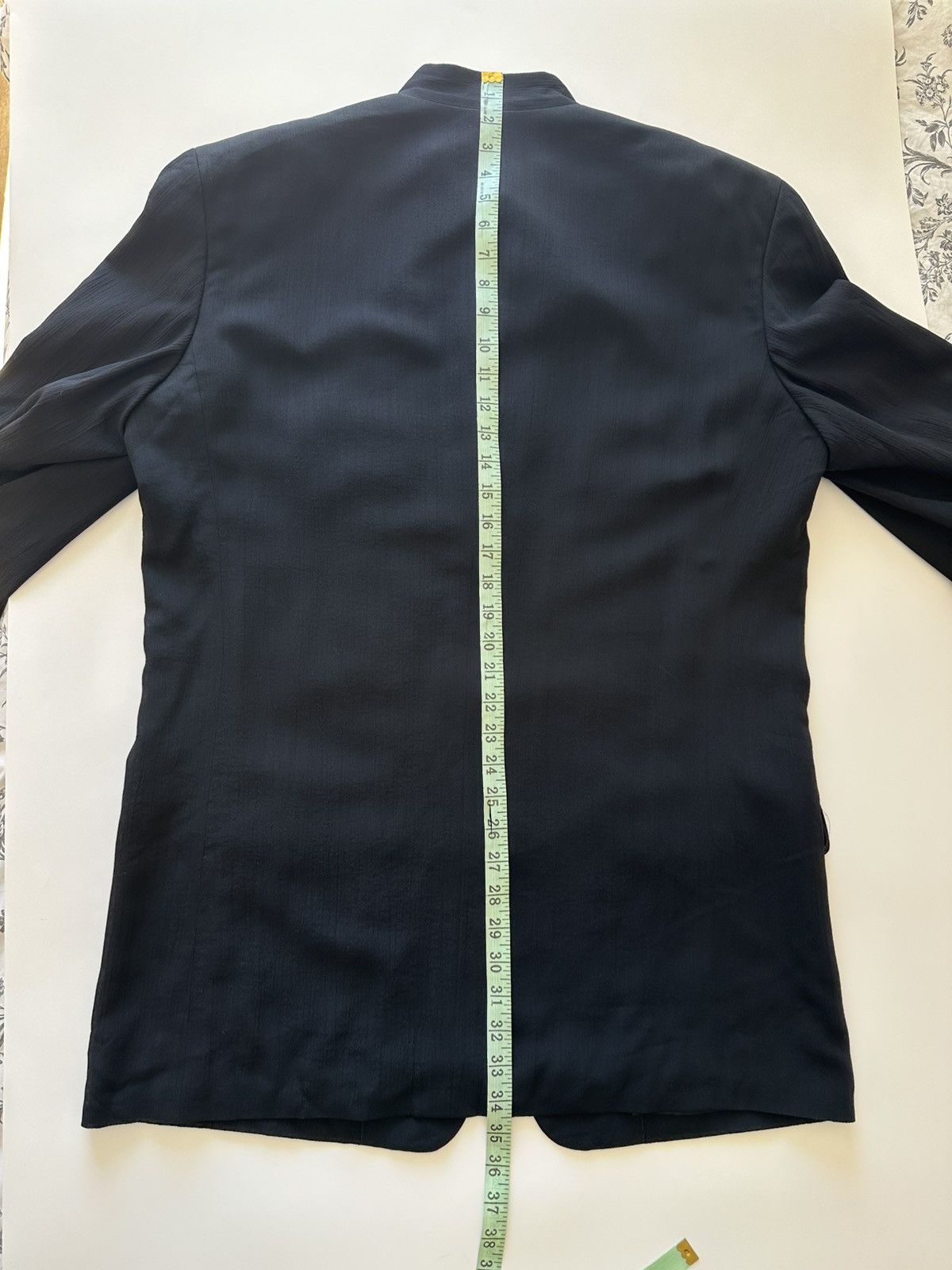 Issey Miyake ISSEY MIYAKE MEN Mao Collar Jacket Blazer Outerwear Size US XL / EU 56 / 4 - 25 Thumbnail