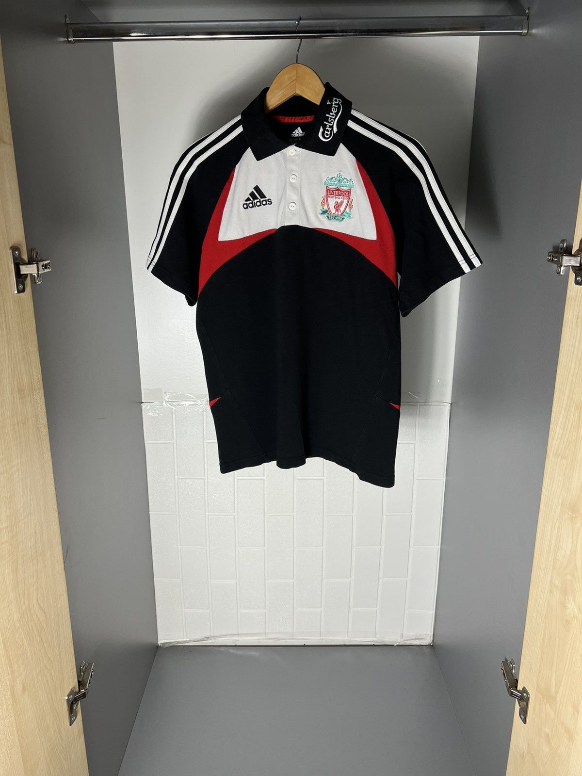 Adidas VINTAGE ADIDAS FC LIVERPOOL ENGLAND SOCCER JERSEY RETRO 90s Size US M / EU 48-50 / 2 - 2 Thumbnail