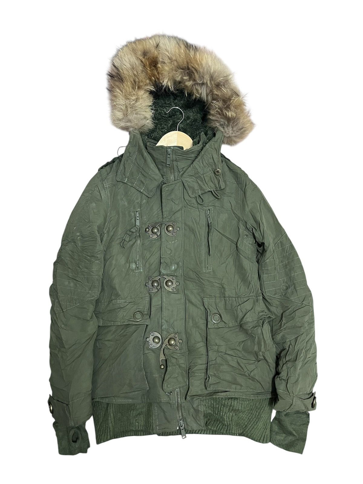 Sly Guild 💥Sly Military Japanese Brand Army Parka/Kapital inspired Size S / US 4 / IT 40 - 1 Thumbnail