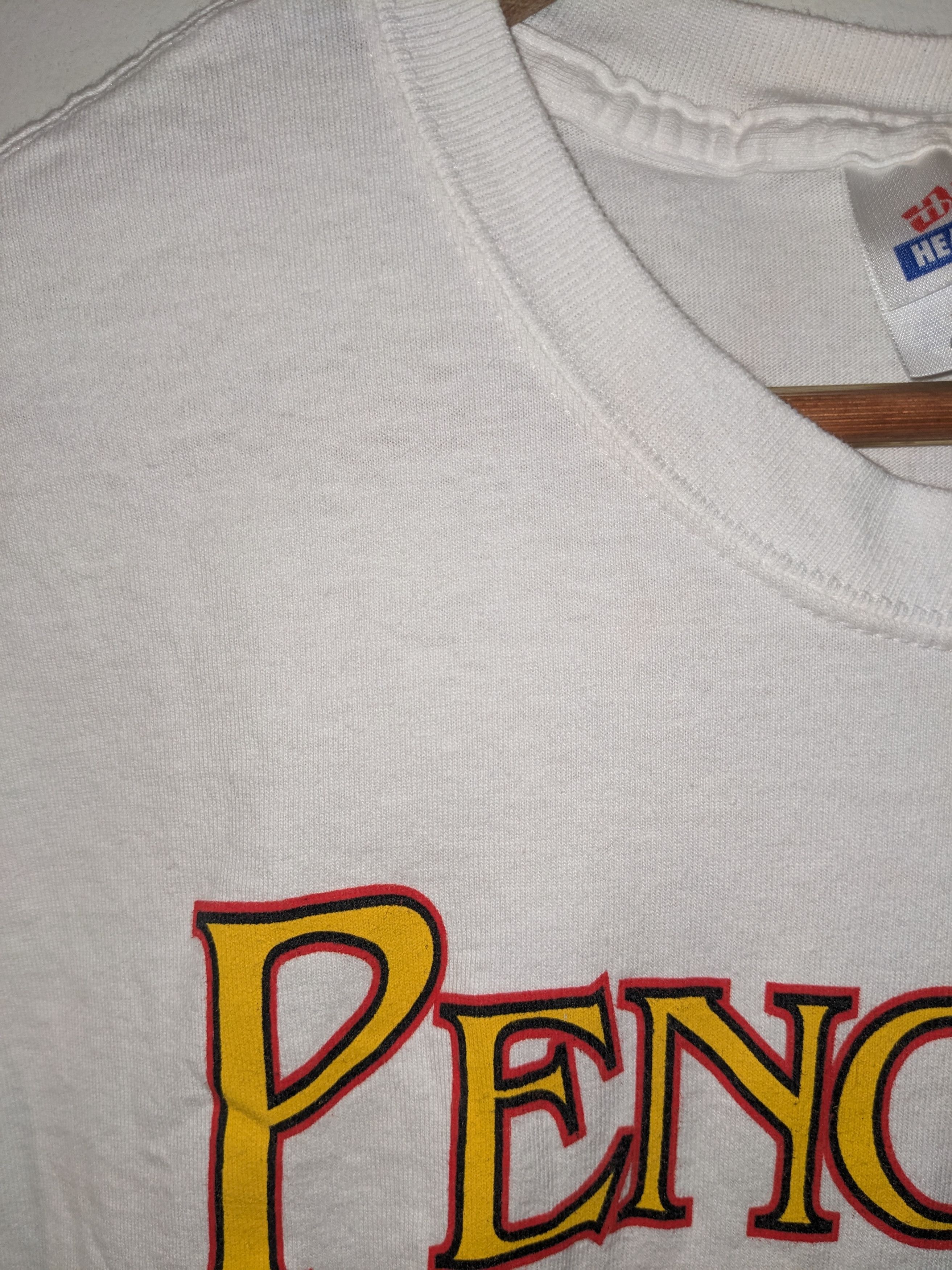 Vintage Vintage Y2K Wilkes-Barre Scranton Penguins Hockey T-Shirt Size US XL / EU 56 / 4 - 5 Thumbnail