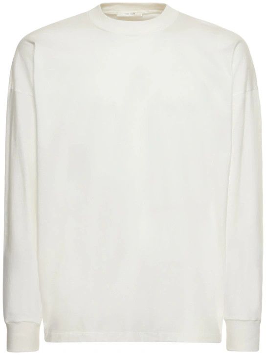 The Row o1lsvrm0425 Long Sleeved T-Shirt in White Size US M / EU 48-50 / 2 - 1 Thumbnail