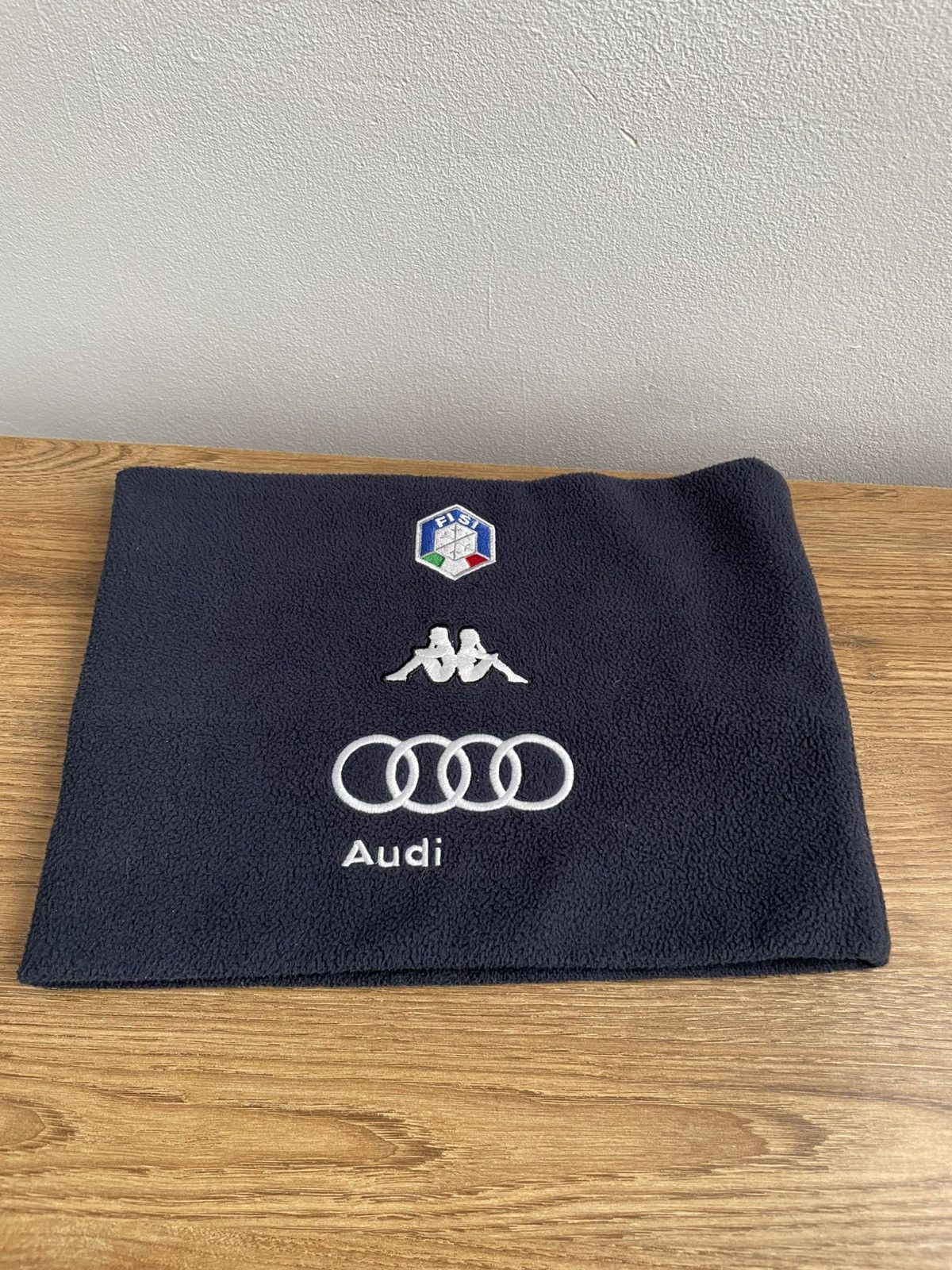 Audi Audi Kappa Neck Warmer Scarf Black One Size Snood Cowl Fleec Size ONE SIZE - 2 Thumbnail