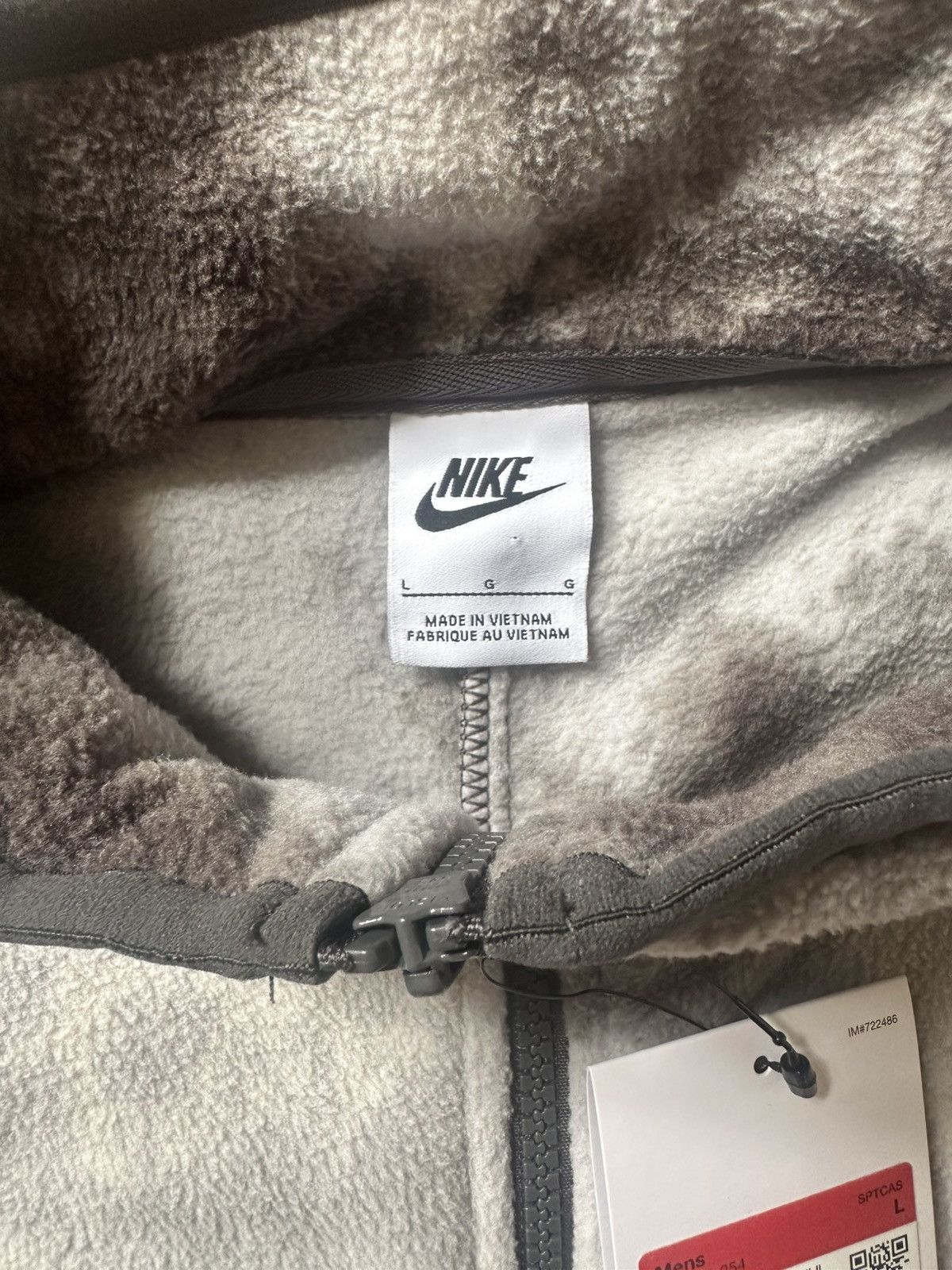 Nike Nike Mens Open Air Long Sleeve Pullover Fleece Size US L / EU 52-54 / 3 - 6 Thumbnail