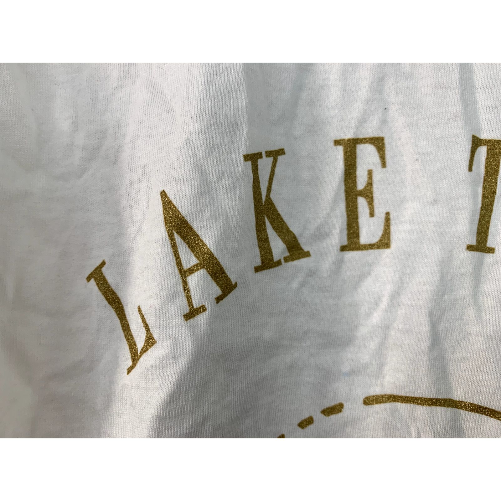 Jerzees Vintage Mount Rushmore Lake Tahoe White M Test Print Tee Size US M / EU 48-50 / 2 - 8 Thumbnail