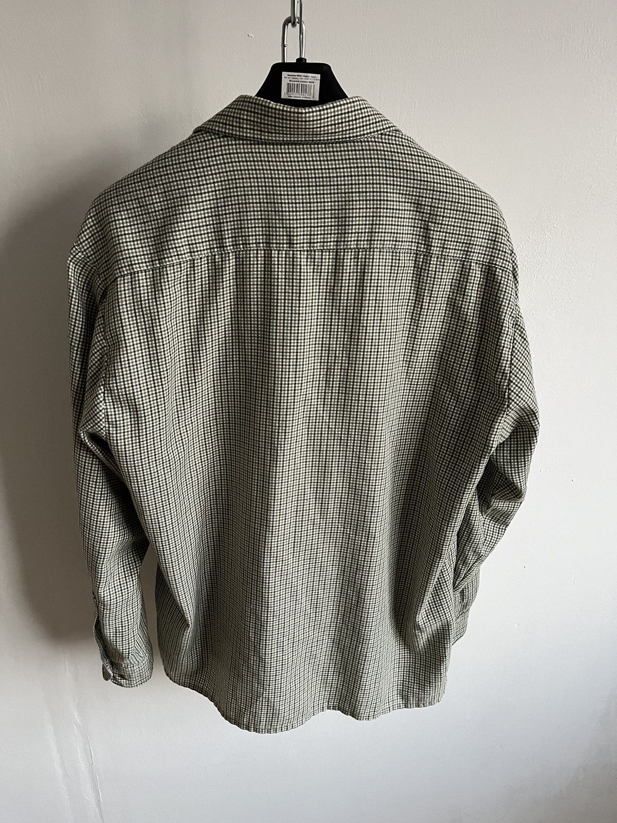 Dickies × Japanese Brand × Vintage Vintage 90s Dickies Plaid Button Up Shirt Flannel Workwear Size US L / EU 52-54 / 3 - 6 Thumbnail