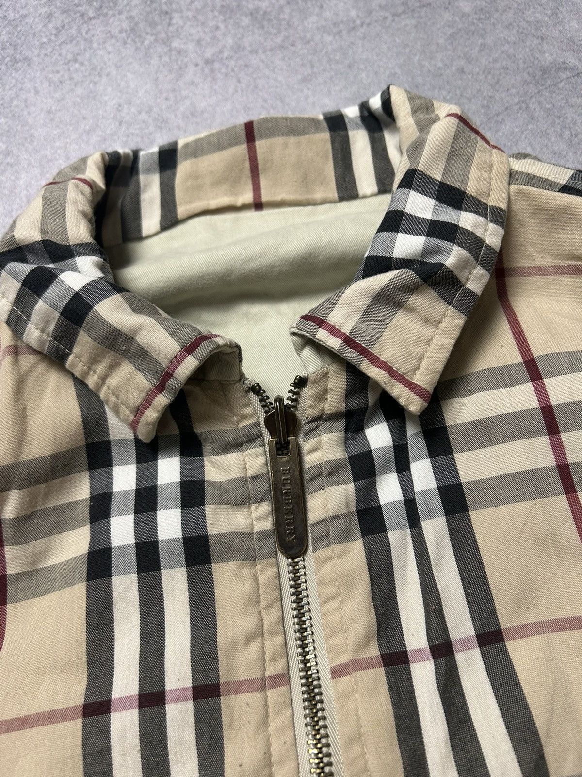 Burberry Vintage Burberry Double Side Nova Check Bombers Jacket Size US M / EU 48-50 / 2 - 4 Thumbnail