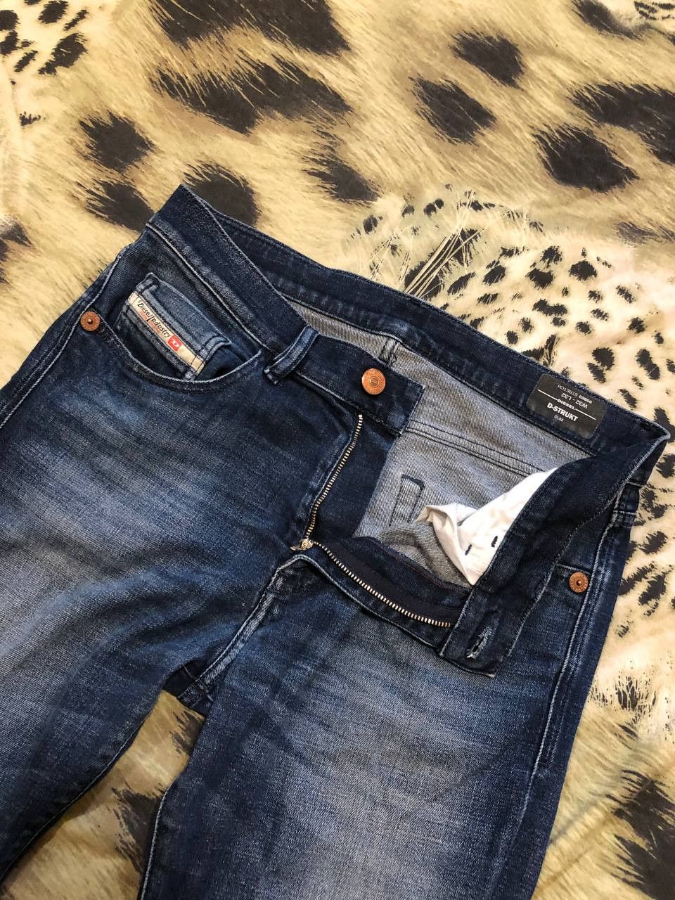 Diesel DIESEL D-STRUKT Slim Stretch Denim Jeans Size US 32 / EU 48 - 19 Thumbnail