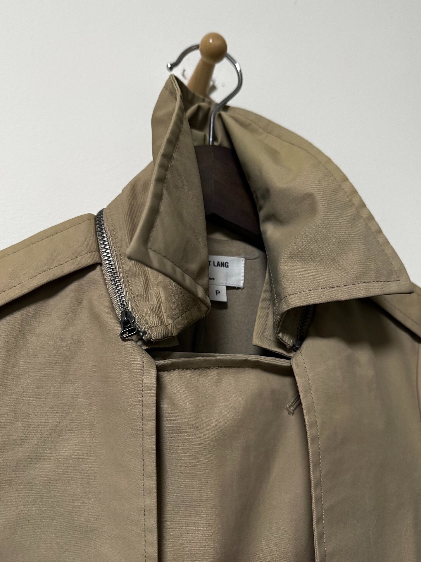 Helmut Lang Helmut Lang Removable Collar Trench Coat Size S / US 4 / IT 40 - 1 Thumbnail