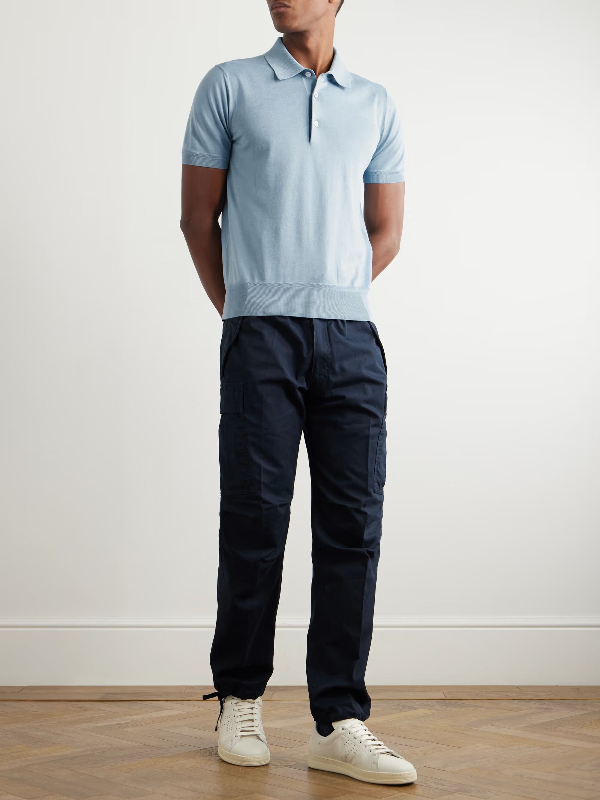 Tom Ford o1y0425 Cargo Pant in Midnight Blue Size US 32 / EU 48 - 6 Thumbnail
