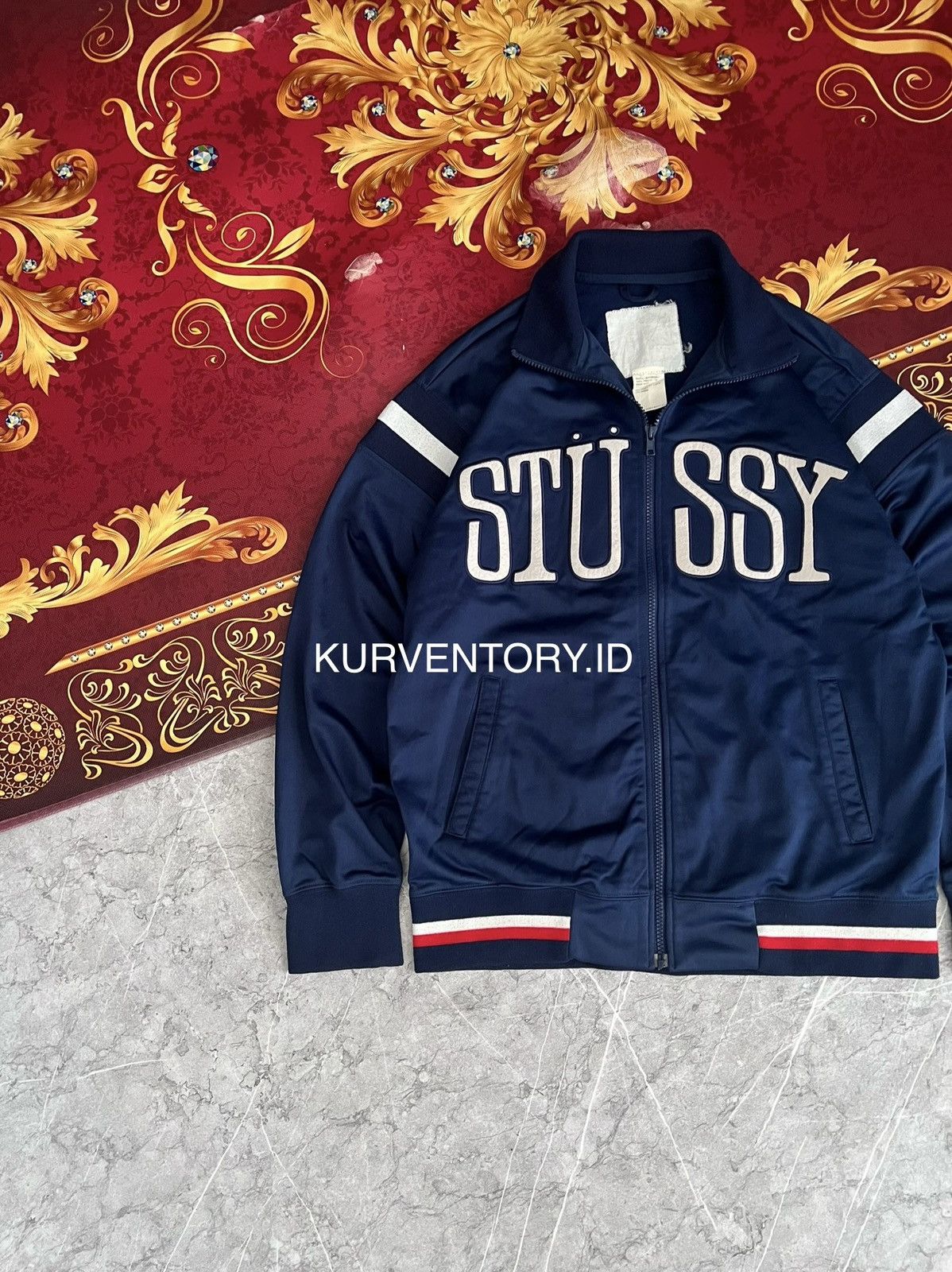 Stussy 00s Stussy Tracktop Jacket Size US M / EU 48-50 / 2 - 2 Thumbnail