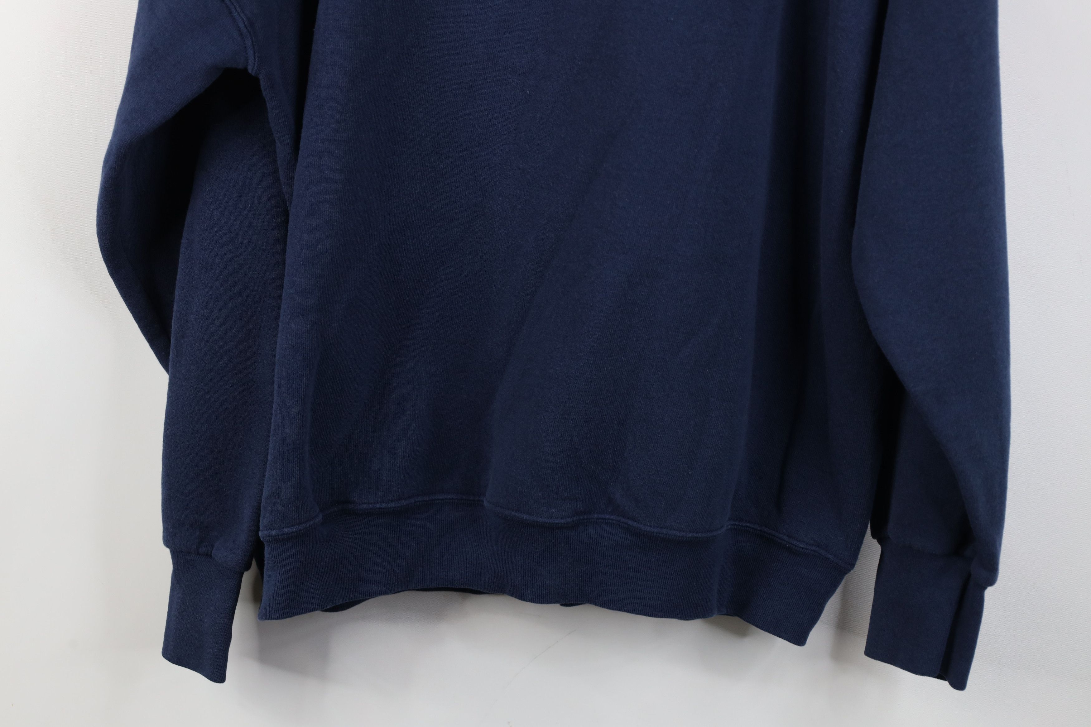 Vintage Vintage 90s Streetwear Spell New York City Sweatshirt Blue Size US XL / EU 56 / 4 - 13 Thumbnail