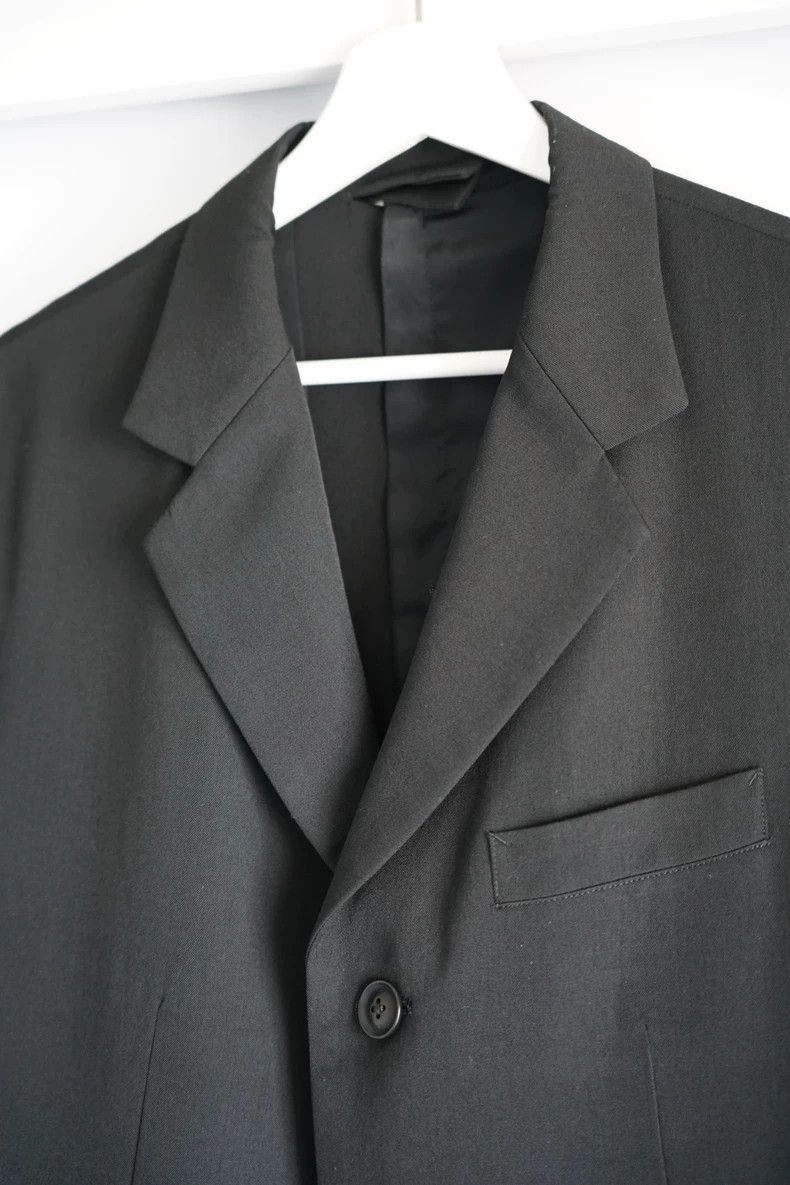 Yohji Yamamoto Yohji Yamamoto Yohji Yamamoto Black Deconstructed Suit Size US M / EU 48-50 / 2 - 3 Thumbnail