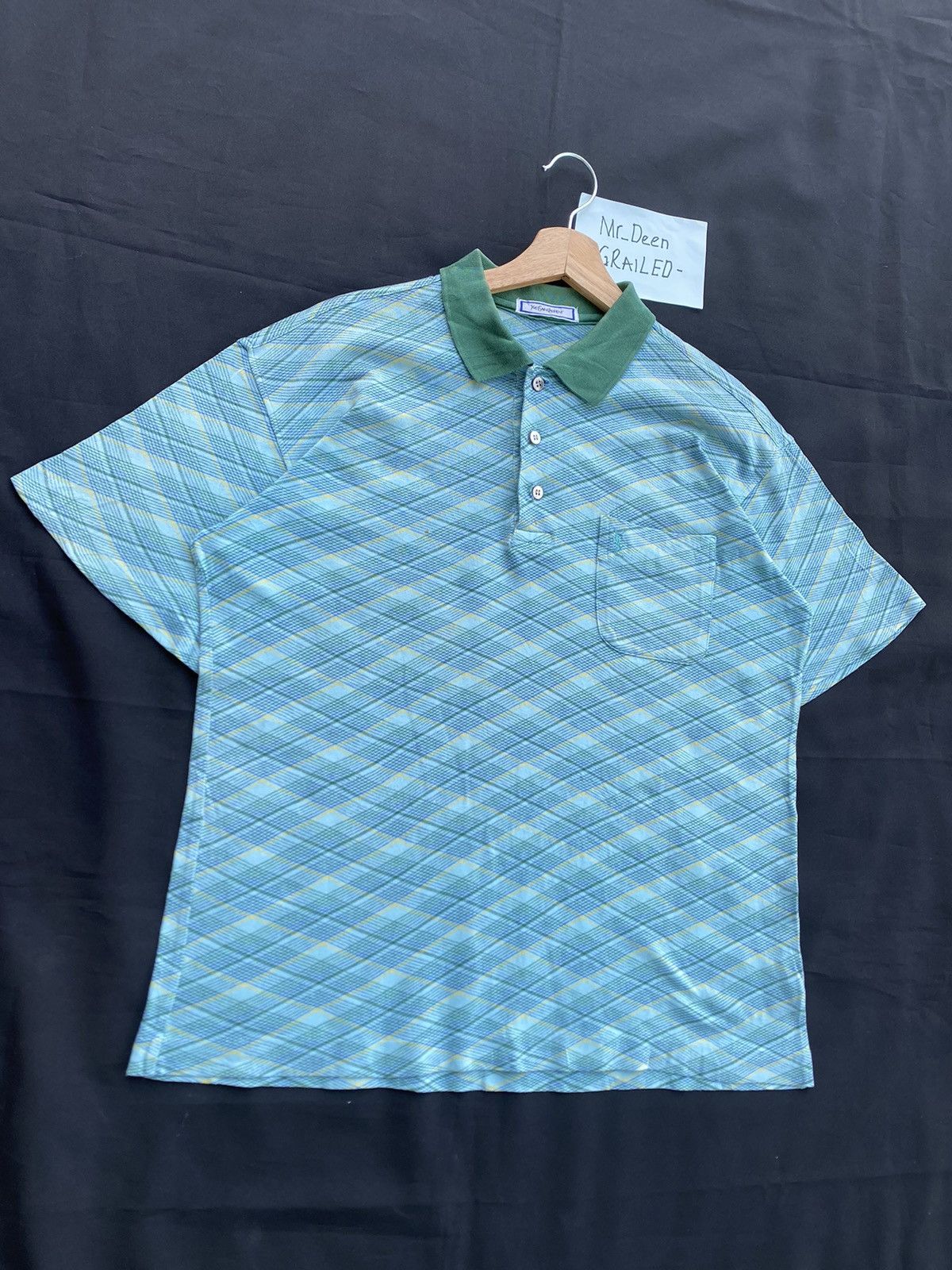 Yves Saint Laurent Rare Vintage 90s Yves Saint Laurent YSL Polo Shirt Size US M / EU 48-50 / 2 - 2 Thumbnail