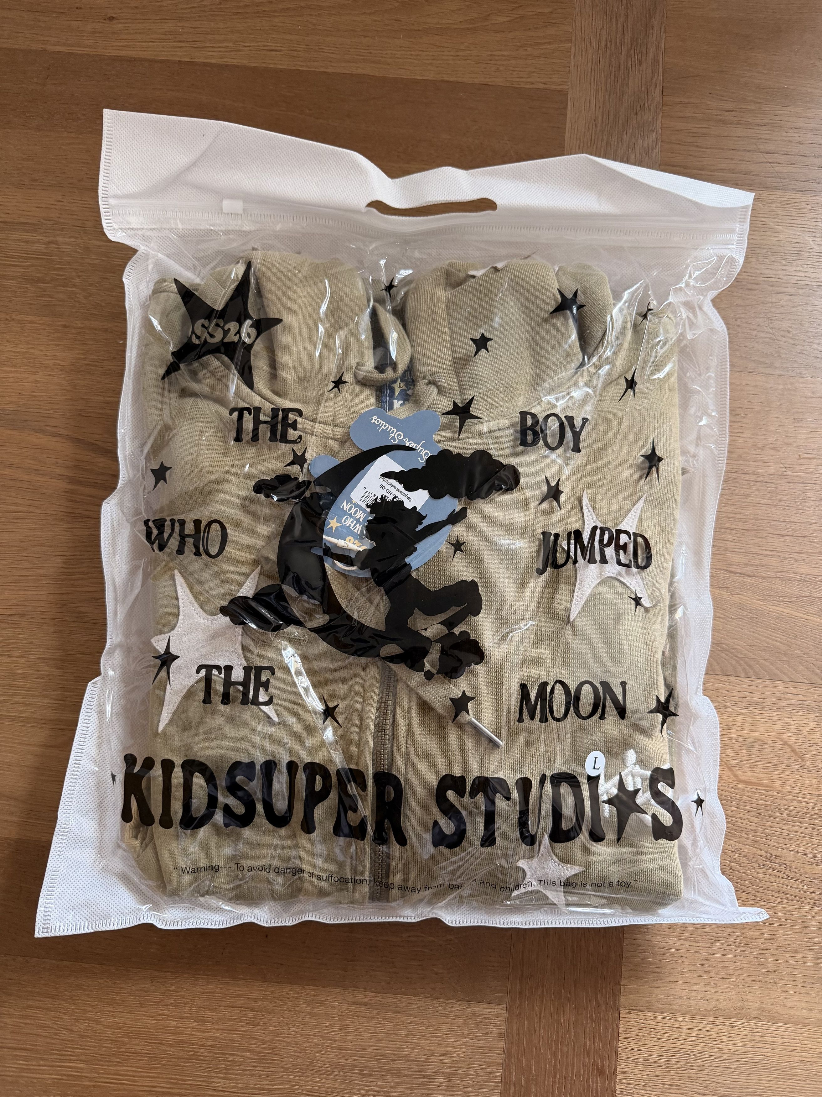 KidSuper KidSuper Studios Stars Patchwork Washed Hoodie Size US L / EU 52-54 / 3 - 3 Thumbnail