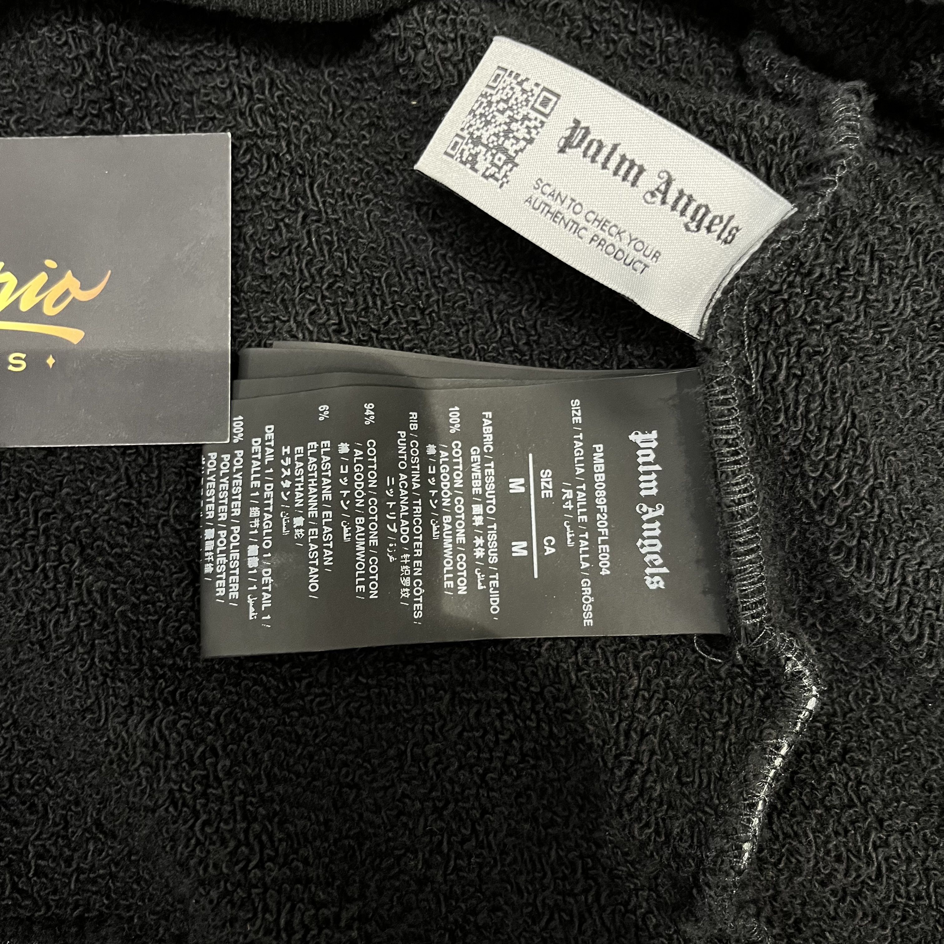 Palm Angels Palm Angels Embroidered Logo Hoodie Black Size US M / EU 48-50 / 2 - 7 Thumbnail