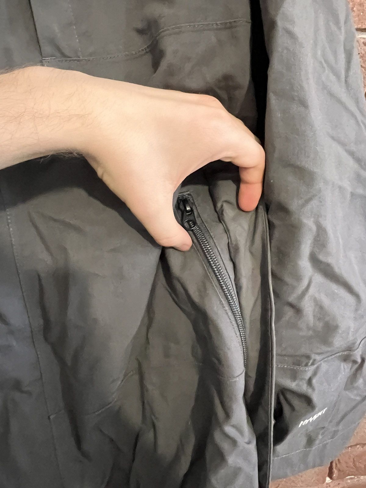 The North Face Rare The North Face TNF Hyvent Jacket Grey Vintage Outdoor Size US M / EU 48-50 / 2 - 7 Thumbnail