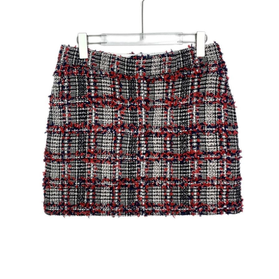 Thom Browne Thom Browne Frayed Checkered Design Mini Skirt Size 30" / US 8 / IT 44 - 2 Thumbnail