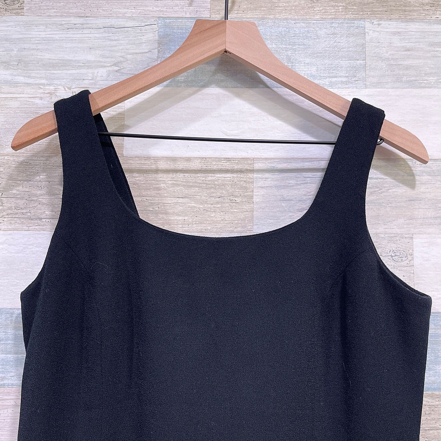 Jones New York × Vintage JONES NEW YORK 100% Worsted Wool Sheath Dress Womens 12 Size XL / US 12-14 / IT 48-50 - 3 Thumbnail
