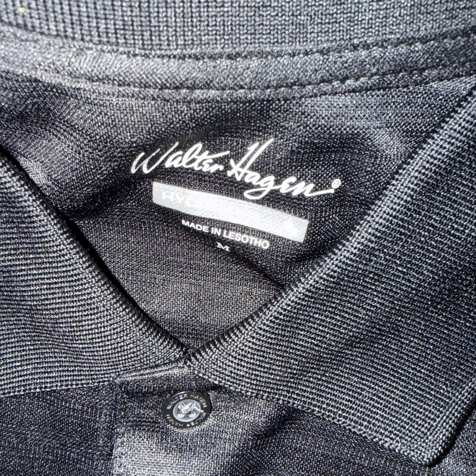 Other Walter Hagen Black Performance Polo | Sz M Size US M / EU 48-50 / 2 - 3 Thumbnail