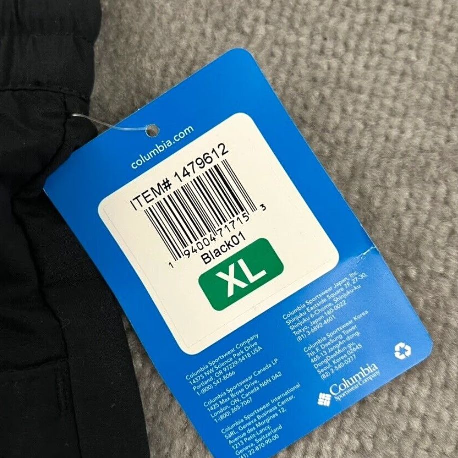 Vintage COLUMBIA Womens Pants XL Black 27" Inseam Capris Hiking Street Style Casual Outdoor Sports Size 40" / US 18 - 2 Thumbnail