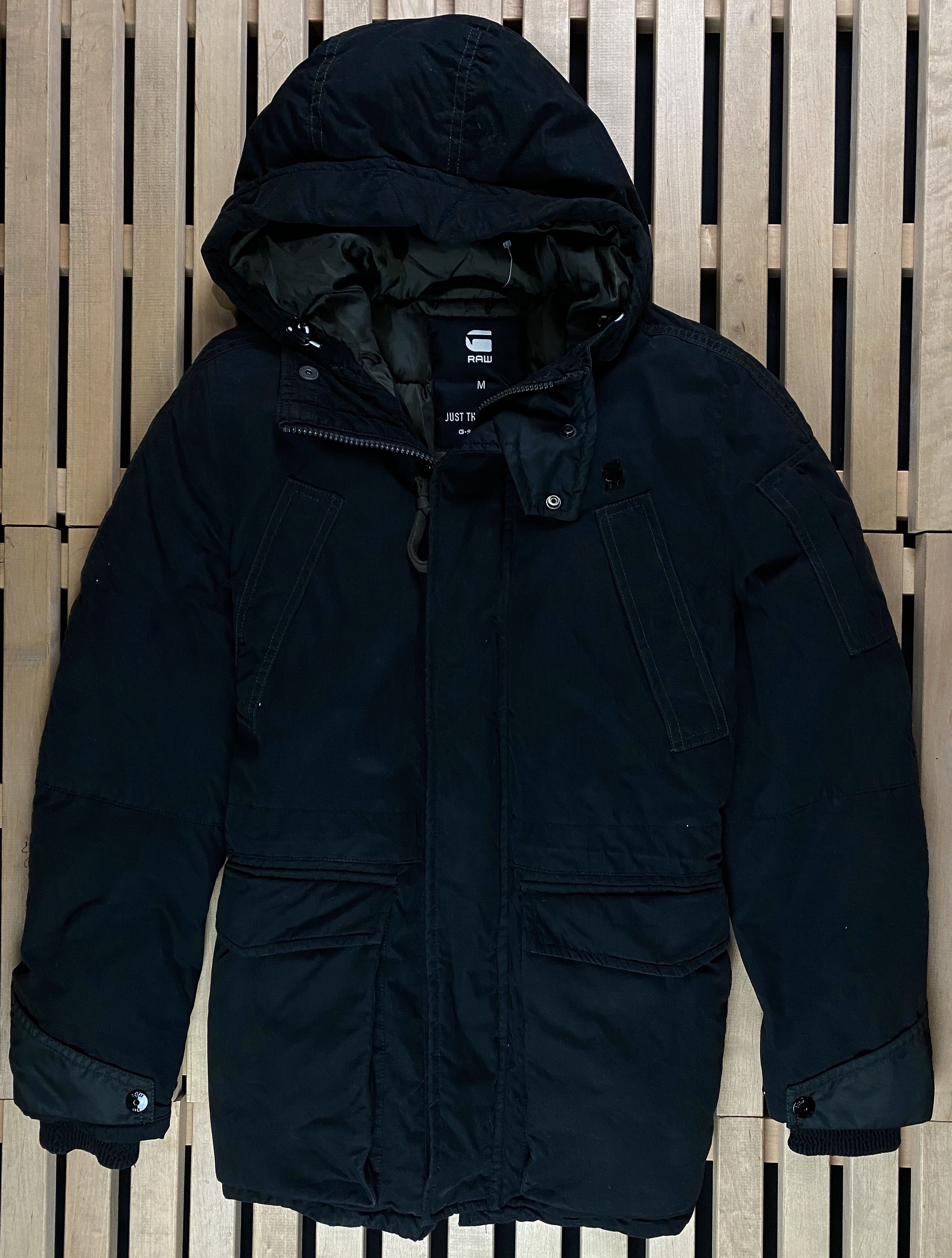 G Star Raw G-Star Raw Lockstart Down parka M navy | Grailed