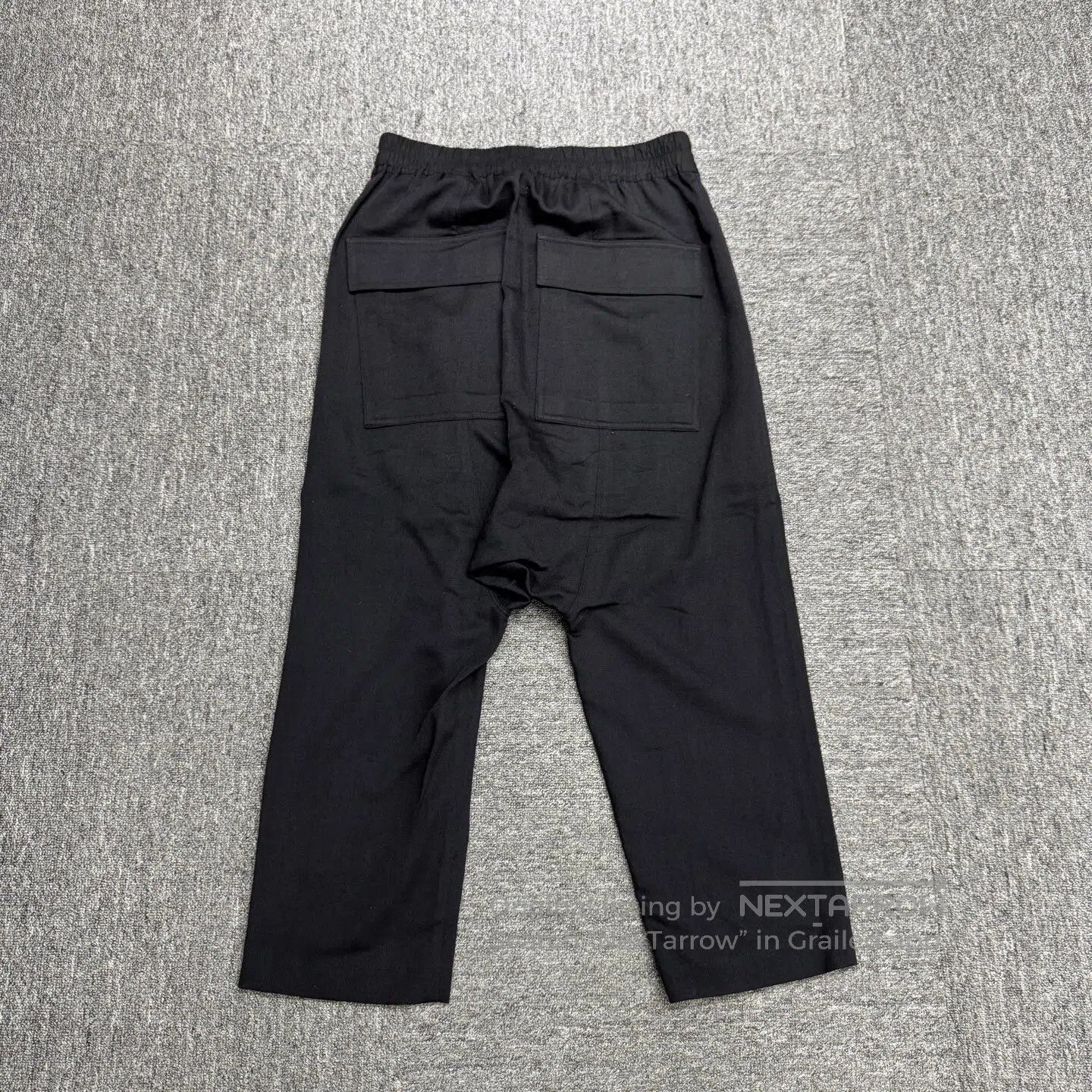 Rick Owens RICK OWENS Main Line: 9-point wool casual pants| Size US 30 / EU 46 - 2 Thumbnail