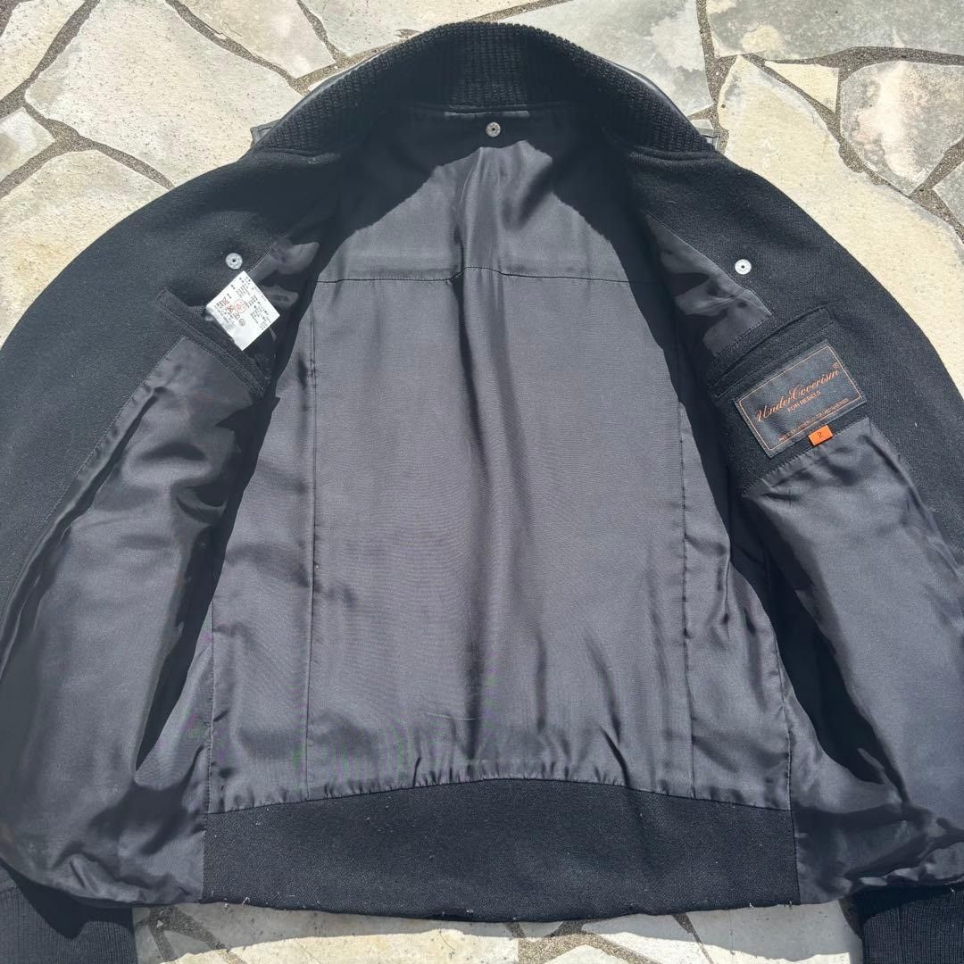 Undercover 07AW separate leather and wool jacket 2 Size US M / EU 48-50 / 2 - 9 Thumbnail