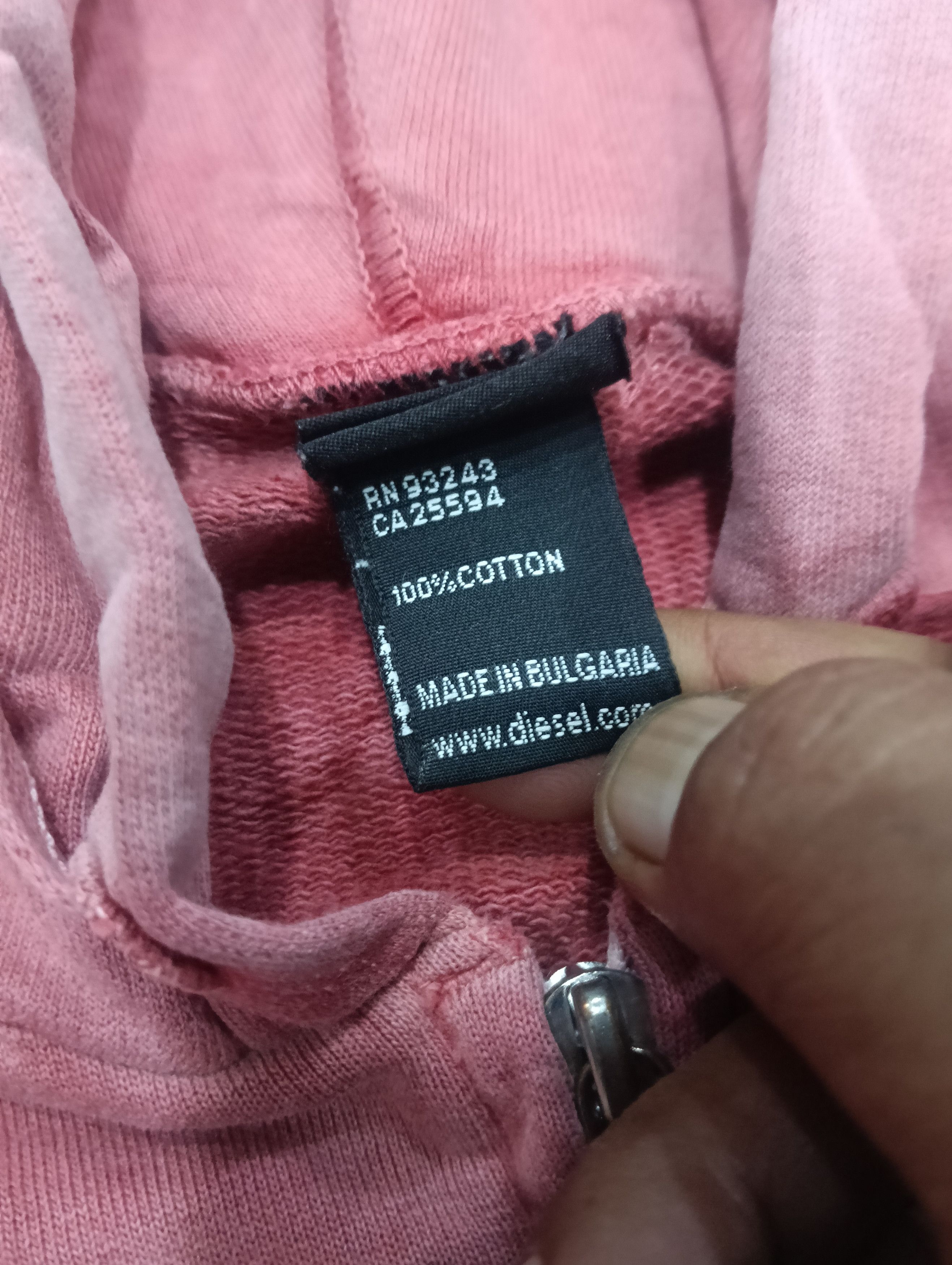 Diesel Vintage Diesel Hoodie Size US S / EU 44-46 / 1 - 9 Thumbnail