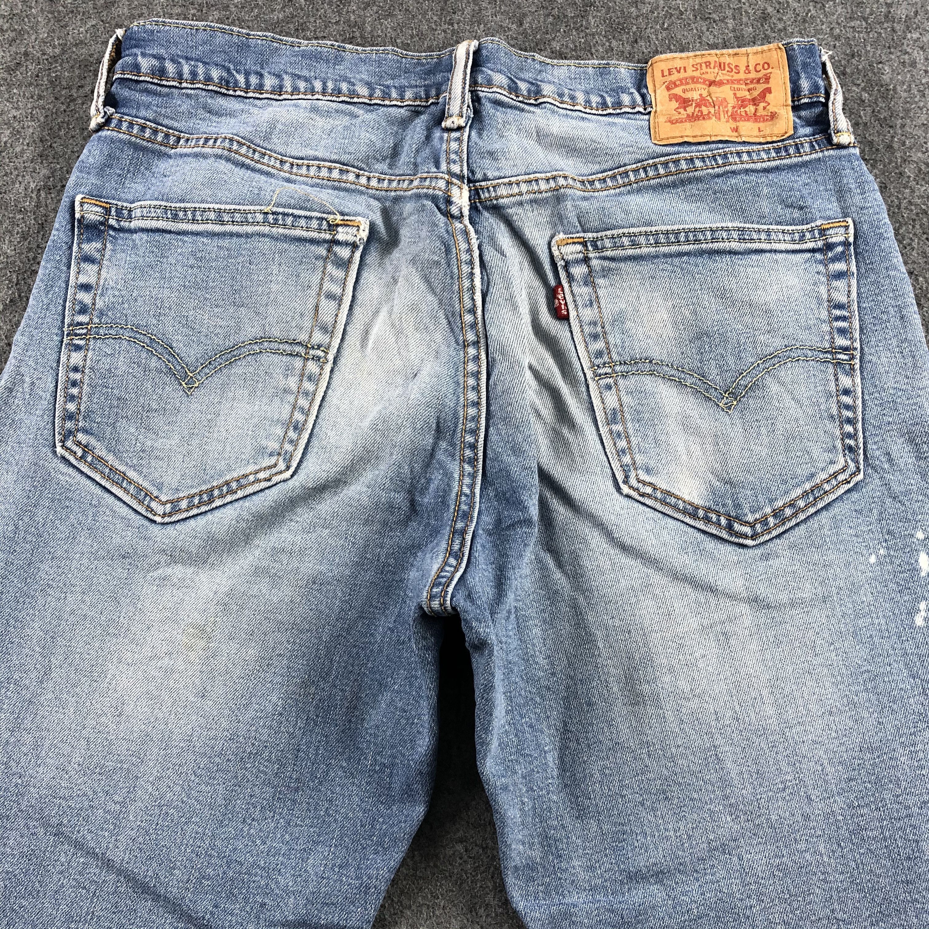 Levi's Vintage Blue Wash Levis Jeans-J2422 Size US 32 / EU 48 - 4 Thumbnail