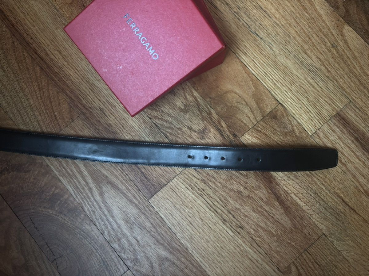 Salvatore Ferragamo FERRAGAMO Double Gancini Belt Size 30 - 5 Thumbnail