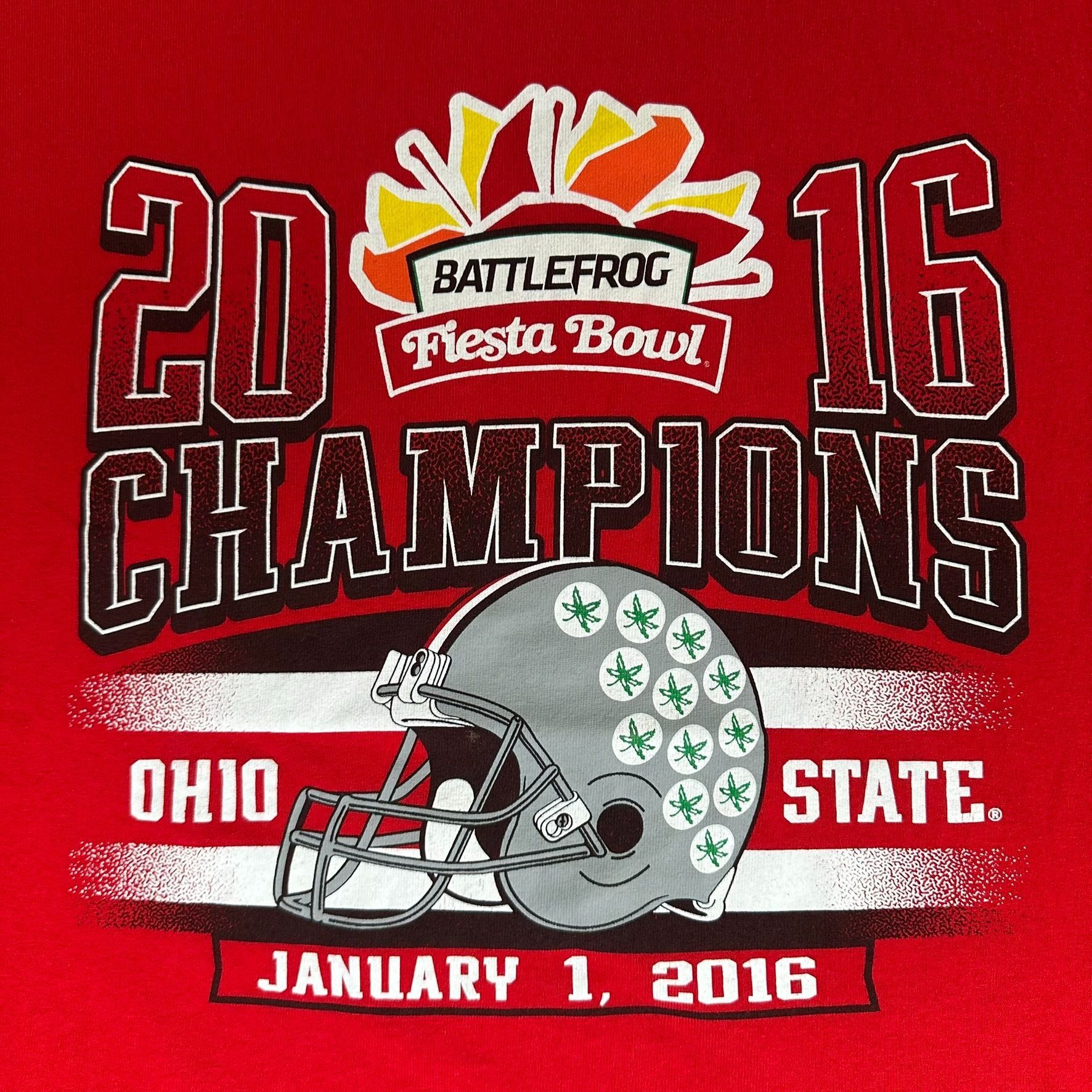 NCAA Ohio State Buckeyes T-Shirt 2016 NCAA Football Champions Tee Size US XL / EU 56 / 4 - 2 Thumbnail
