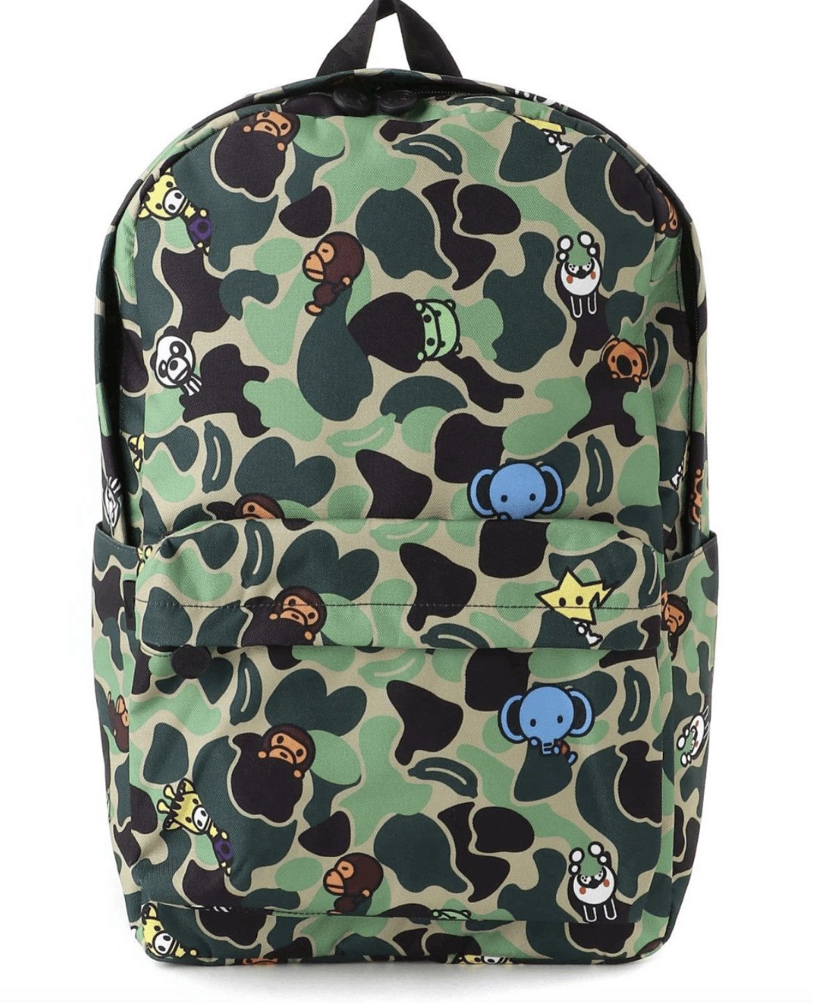 【BAPE】 ABC Milo All Friends Mini Backpack Green BAPE ABC Milo All Friends Mini Backpack (SS25) Green - SS25 - US