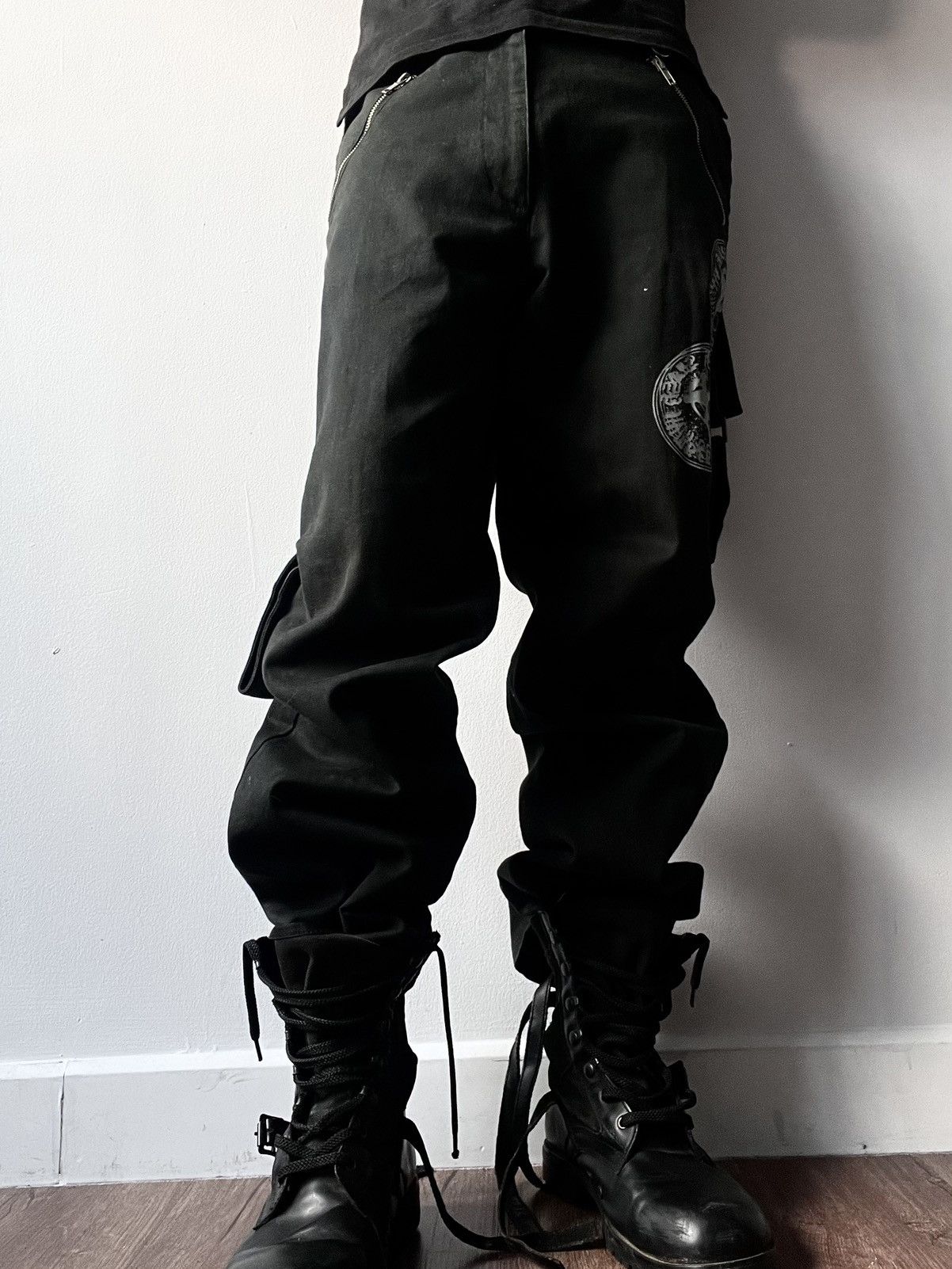 If Six Was Nine Slash Number Avant-Garde Bondage Pants Size US 32 / EU 48 - 5 Thumbnail
