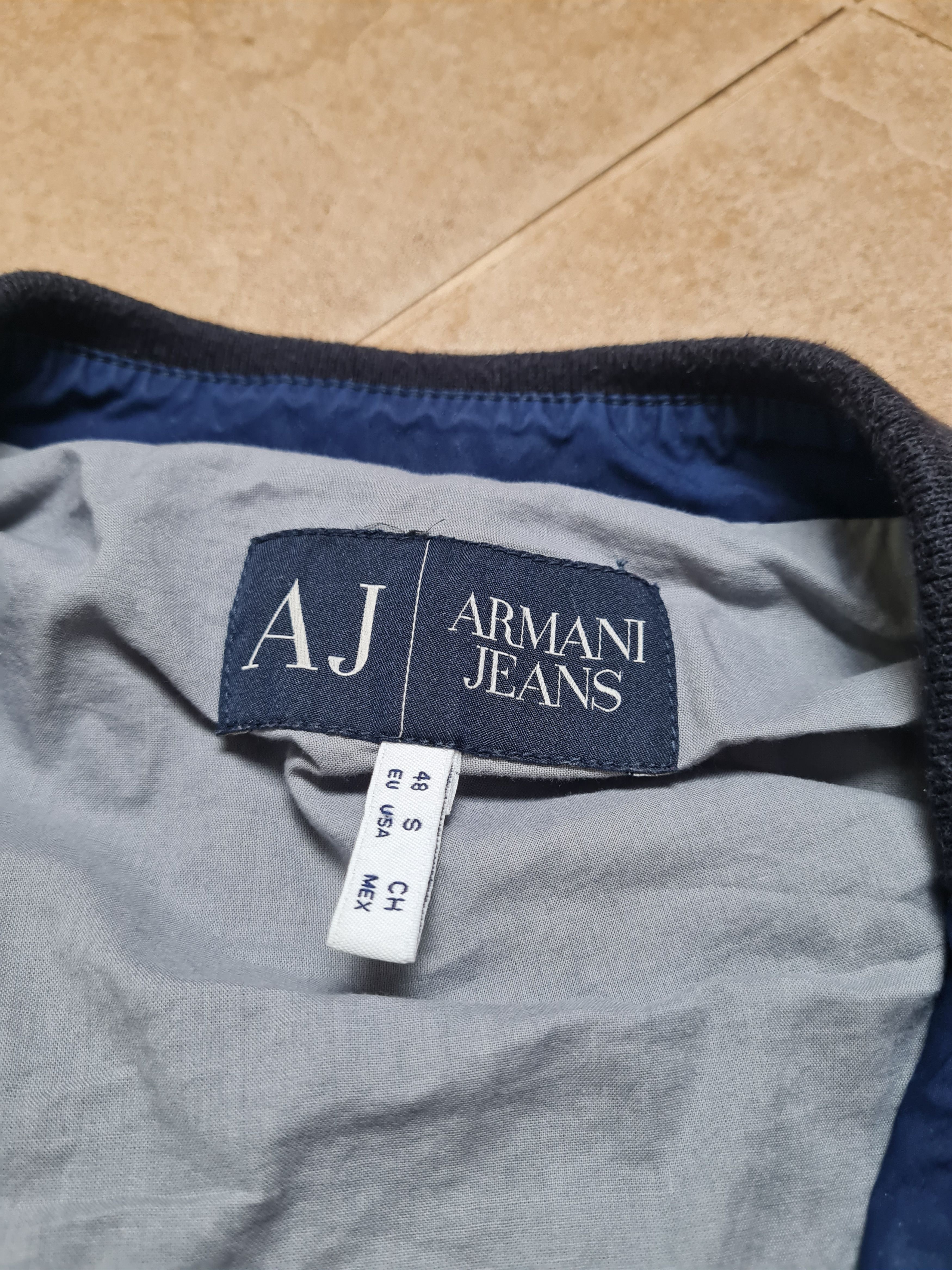 Armani Vintage Jackets ARMANI JEANS unisex Blazer Jacket Blue Size US S / EU 44-46 / 1 - 16 Thumbnail