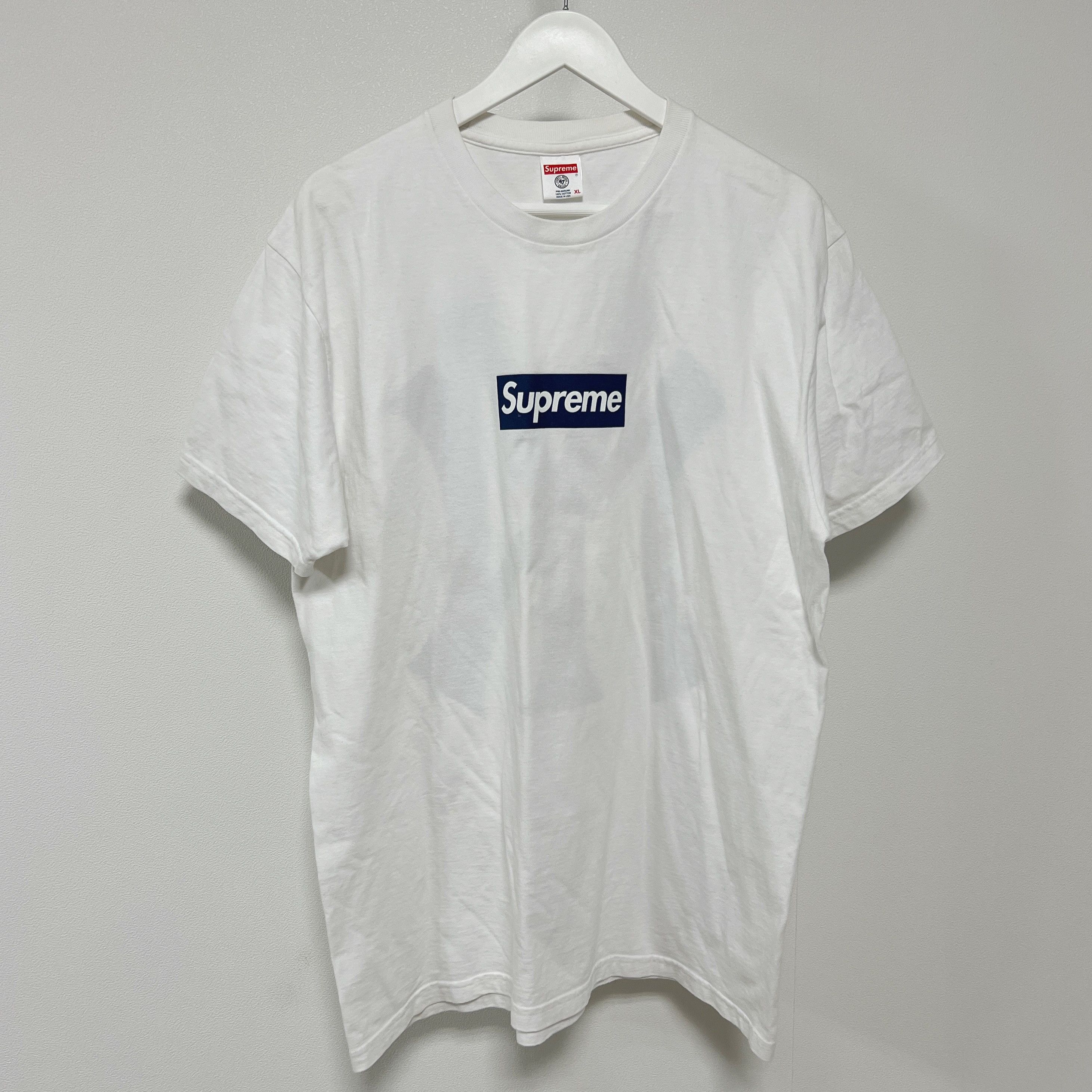 47 Brand × New York Yankees × Supreme Supreme Yankees Box Logo Tee White SS15 Size US XL / EU 56 / 4 - 10 Thumbnail