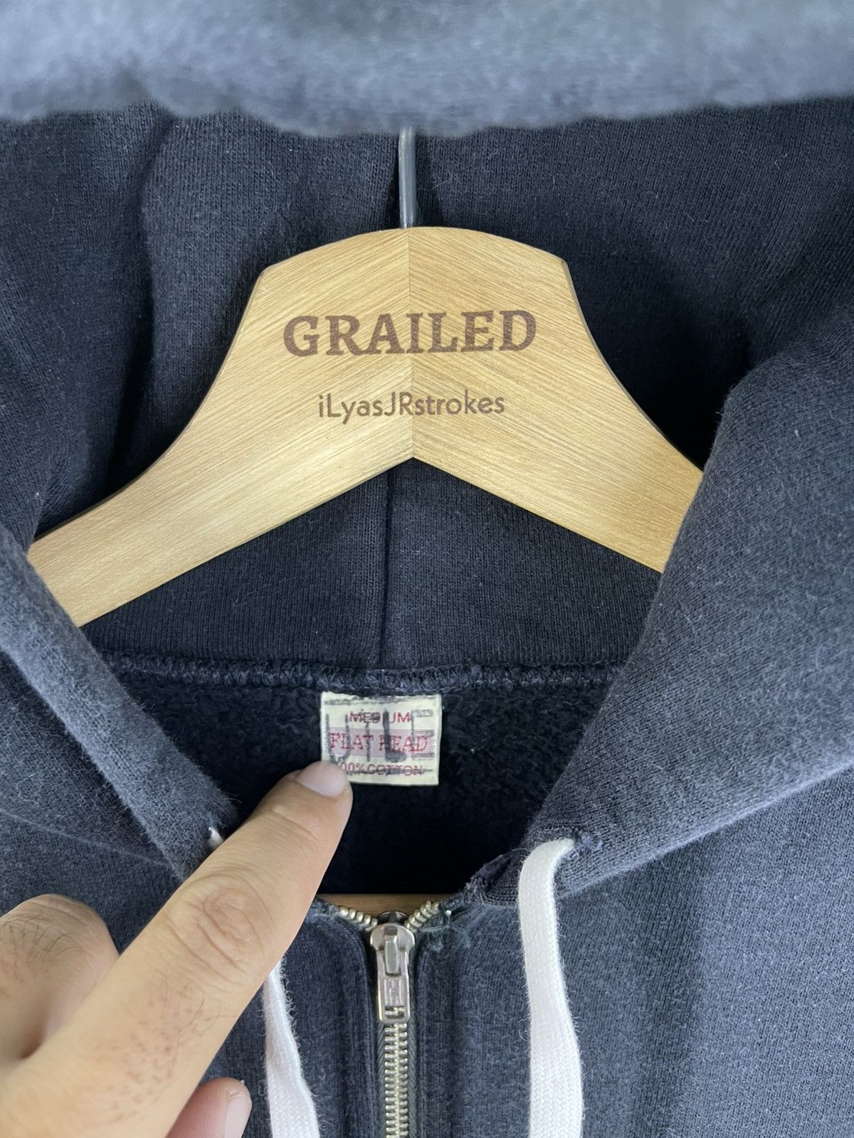 The Flat Head Vintage The Flat Head Hoodie Sweatshirt Size US M / EU 48-50 / 2 - 16 Thumbnail